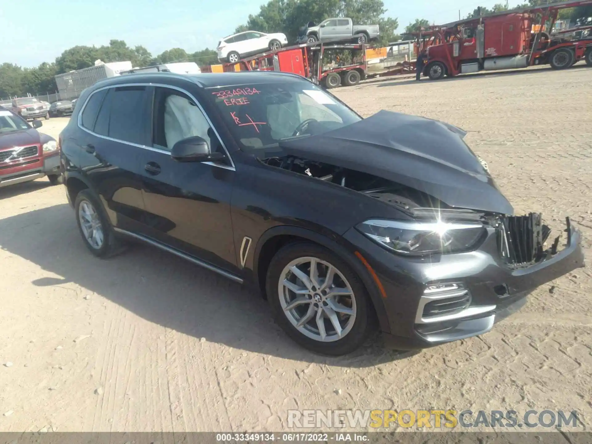 1 Фотография поврежденного автомобиля 5UXCR6C0XL9D05590 BMW X5 2020