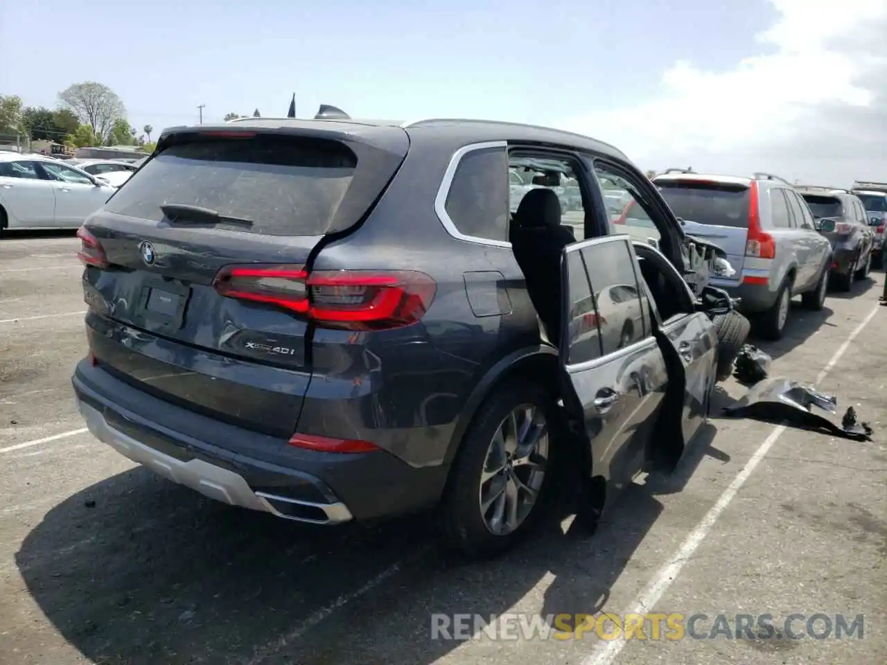 4 Фотография поврежденного автомобиля 5UXCR6C0XL9D09610 BMW X5 2020