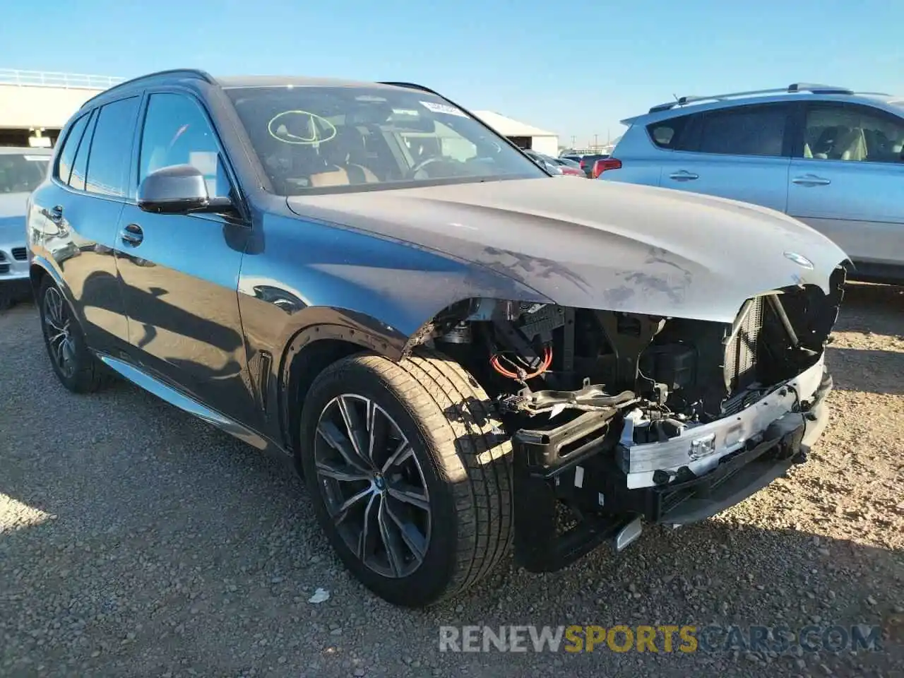 1 Photograph of a damaged car 5UXCR6C0XL9D34264 BMW X5 2020