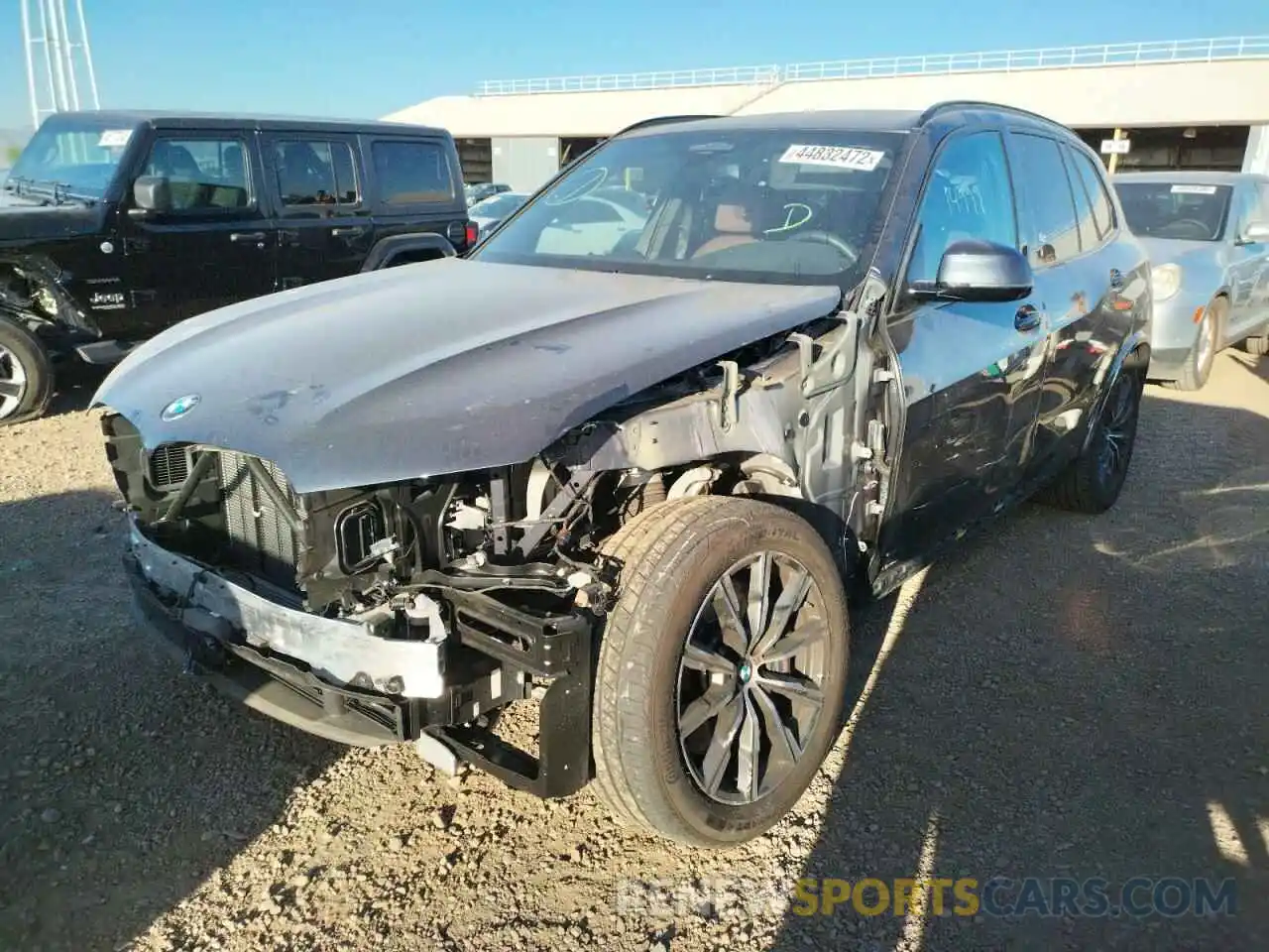 2 Фотография поврежденного автомобиля 5UXCR6C0XL9D34264 BMW X5 2020