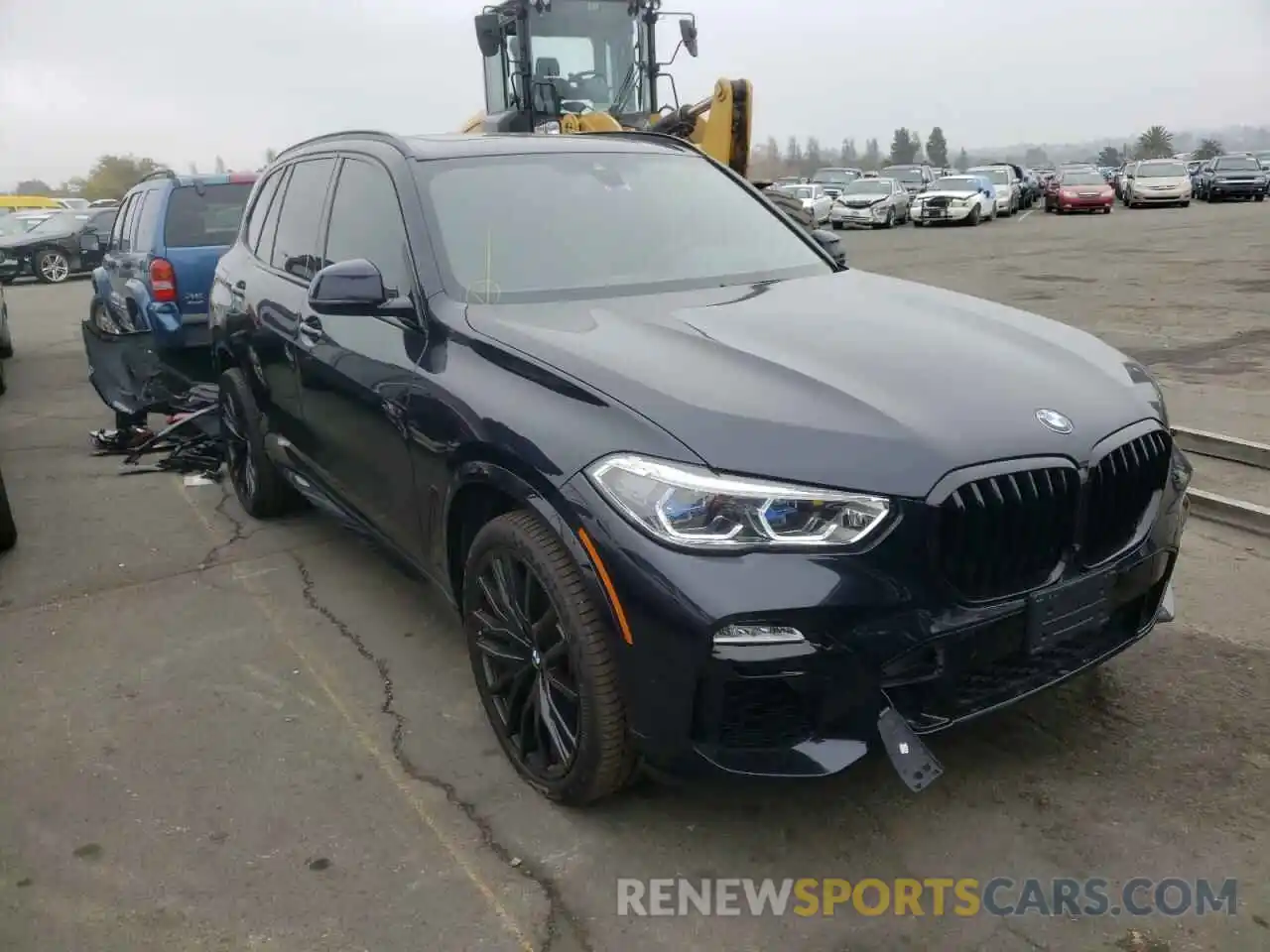 1 Photograph of a damaged car 5UXCR6C0XL9D52439 BMW X5 2020