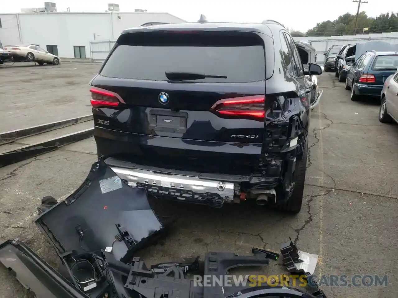 9 Фотография поврежденного автомобиля 5UXCR6C0XL9D52439 BMW X5 2020