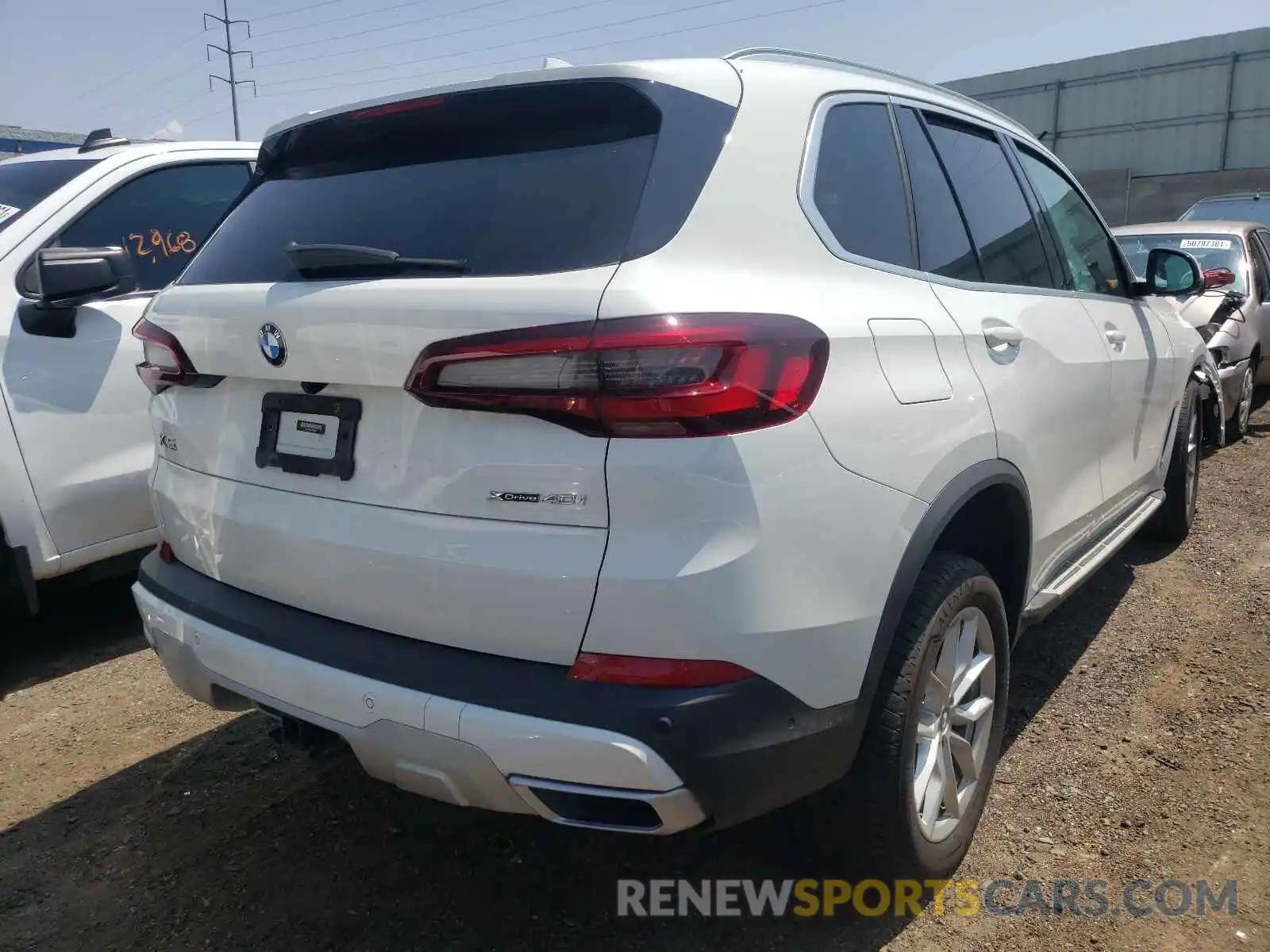 4 Photograph of a damaged car 5UXCR6C0XL9D53610 BMW X5 2020