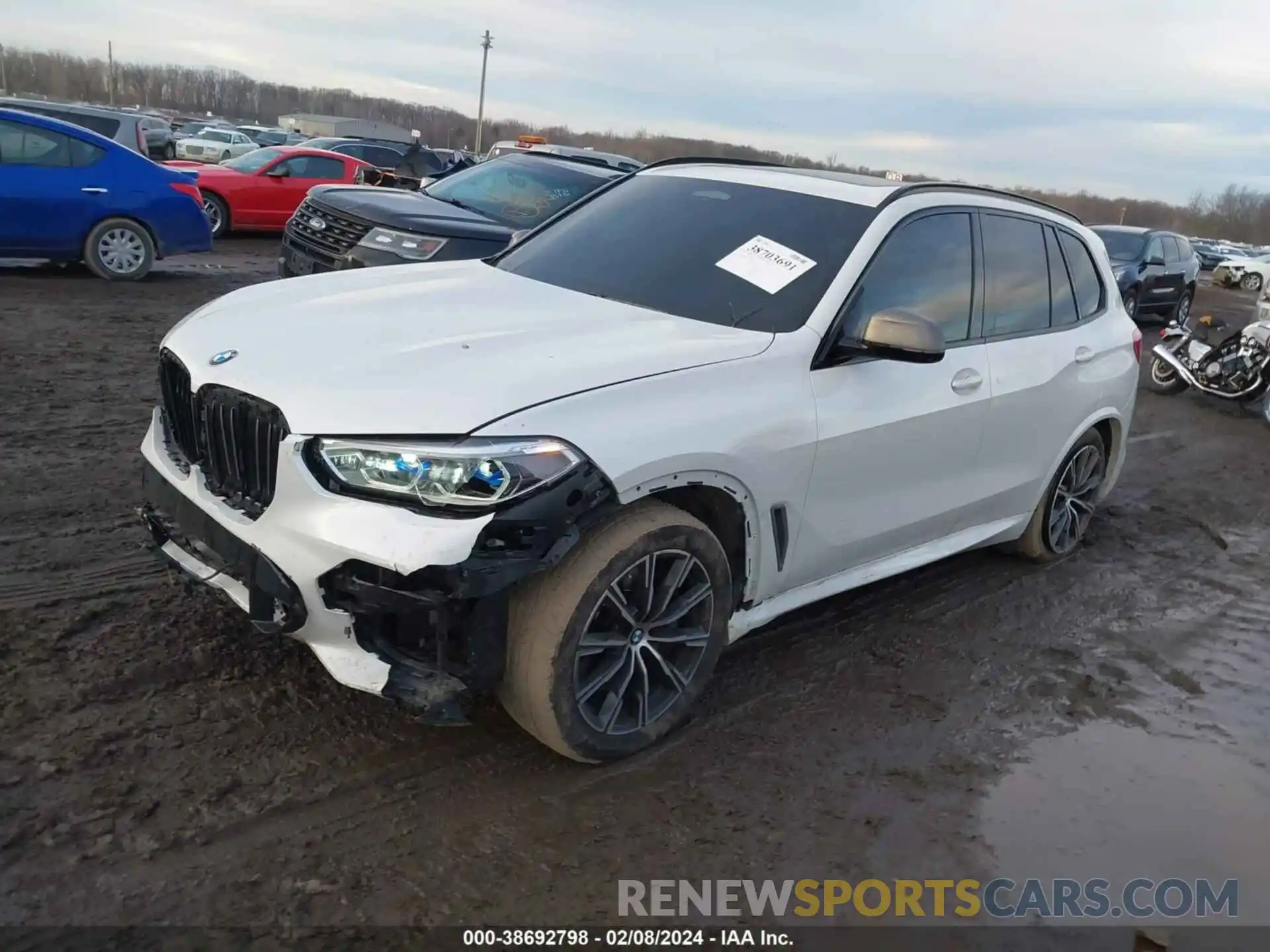 2 Фотография поврежденного автомобиля 5UXJU4C02L9B36286 BMW X5 2020