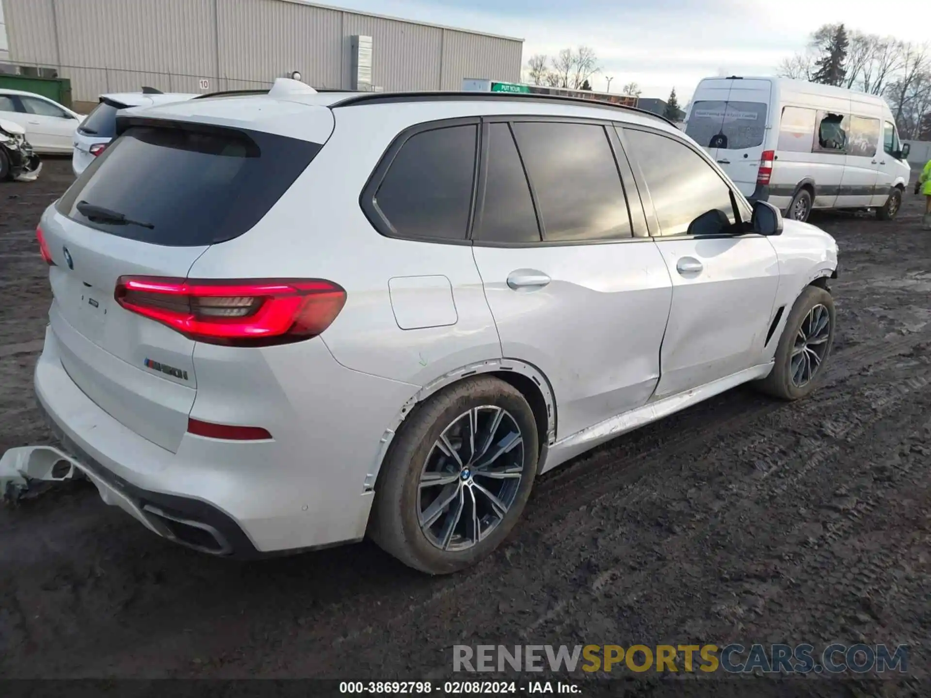 4 Фотография поврежденного автомобиля 5UXJU4C02L9B36286 BMW X5 2020