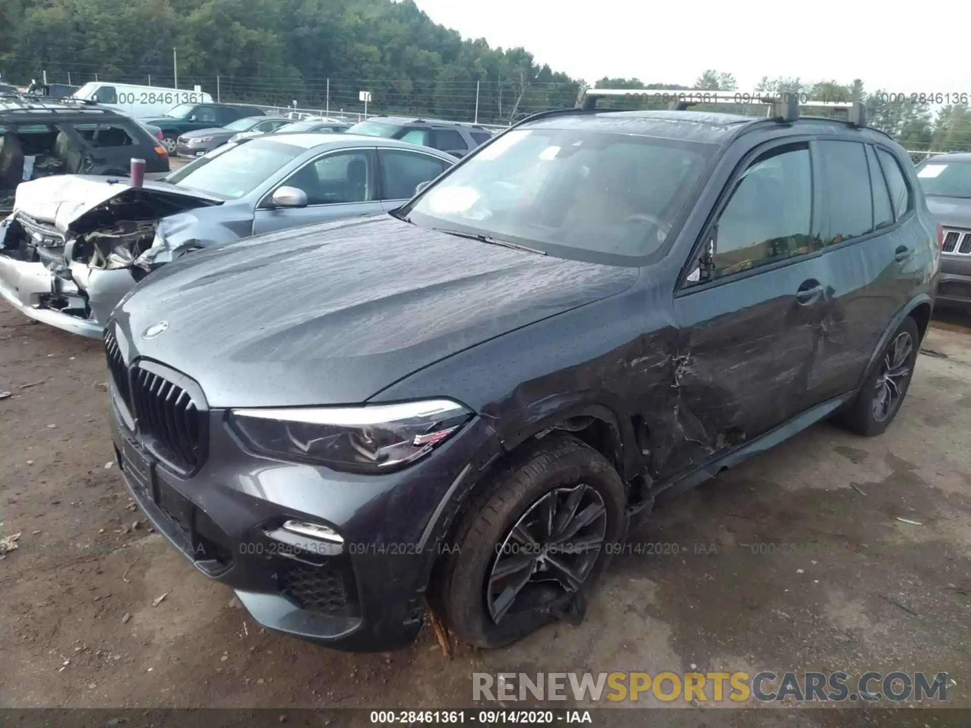 2 Photograph of a damaged car 5UXJU4C03L9B96321 BMW X5 2020