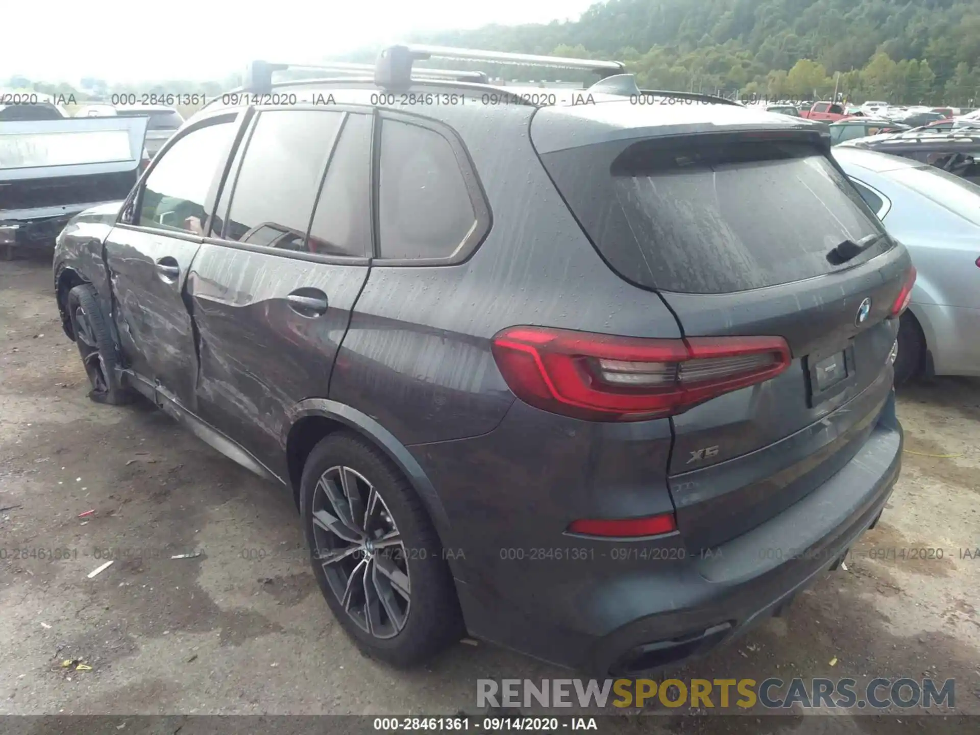 3 Фотография поврежденного автомобиля 5UXJU4C03L9B96321 BMW X5 2020