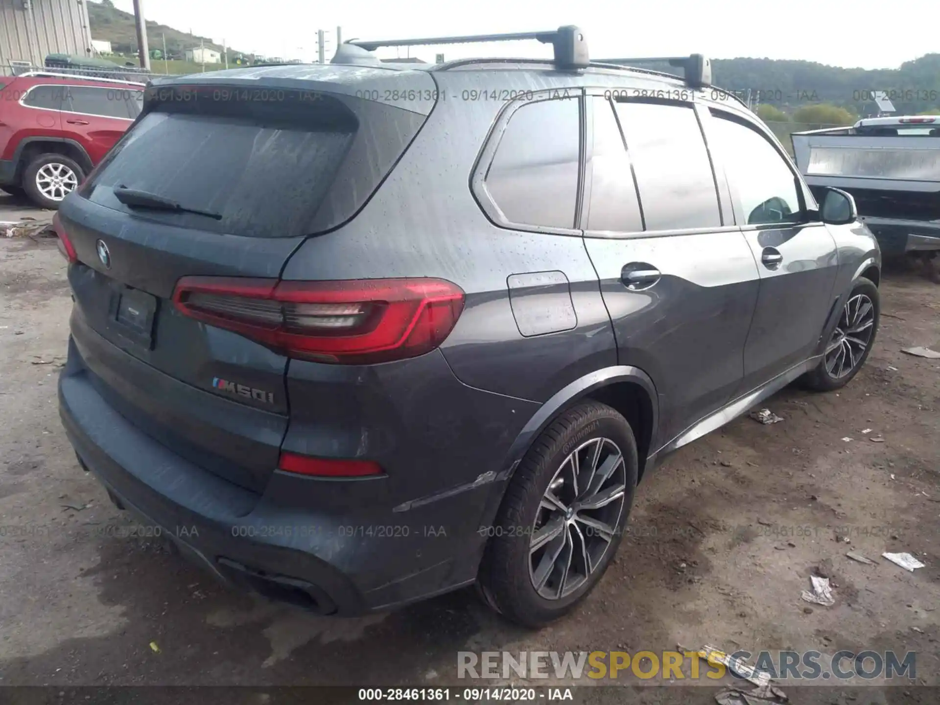 4 Фотография поврежденного автомобиля 5UXJU4C03L9B96321 BMW X5 2020