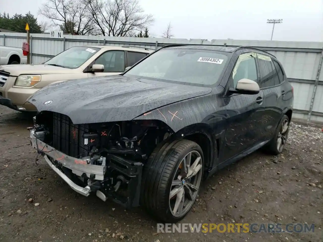 2 Photograph of a damaged car 5UXJU4C03L9C45405 BMW X5 2020