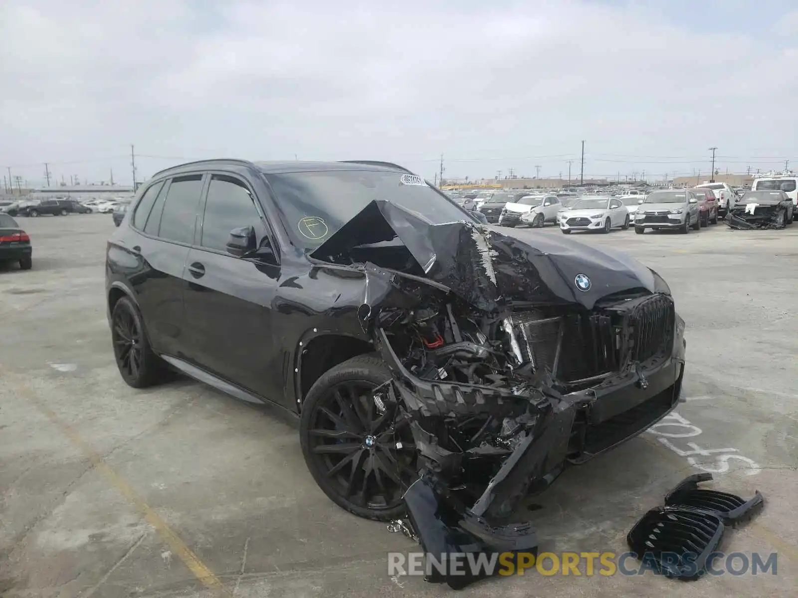 1 Photograph of a damaged car 5UXJU4C05L9D42962 BMW X5 2020