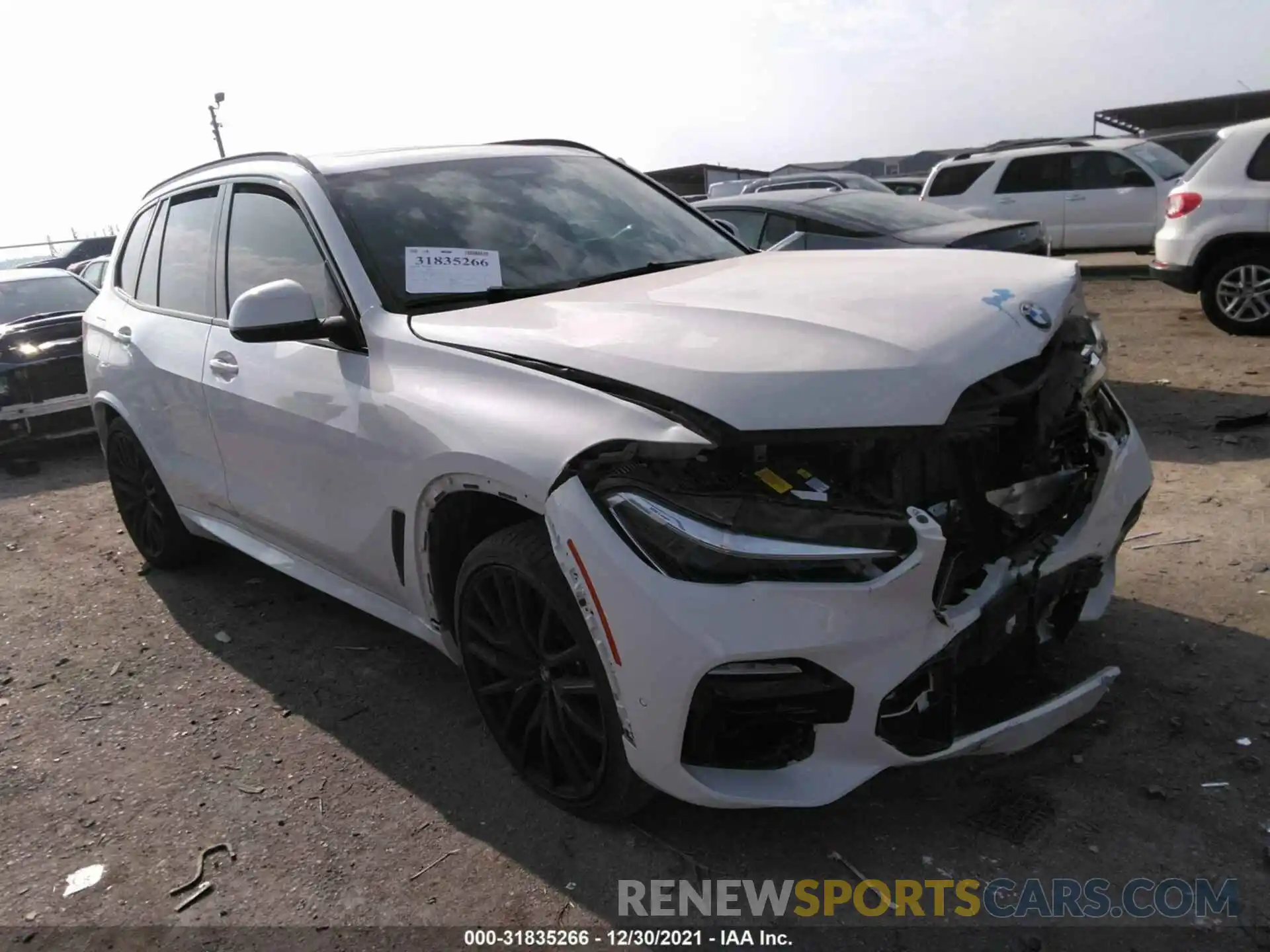 1 Photograph of a damaged car 5UXJU4C06LLE45827 BMW X5 2020