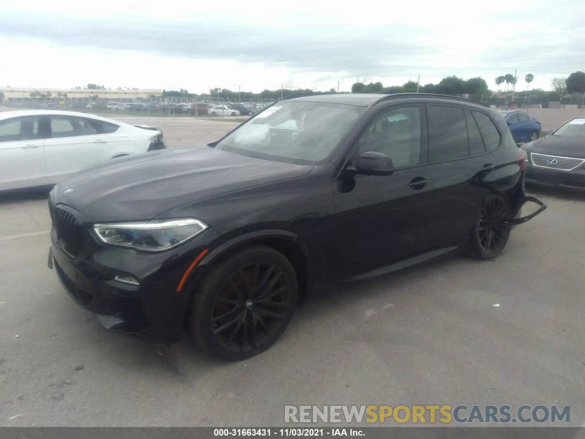 2 Фотография поврежденного автомобиля 5UXJU4C07L9C10477 BMW X5 2020