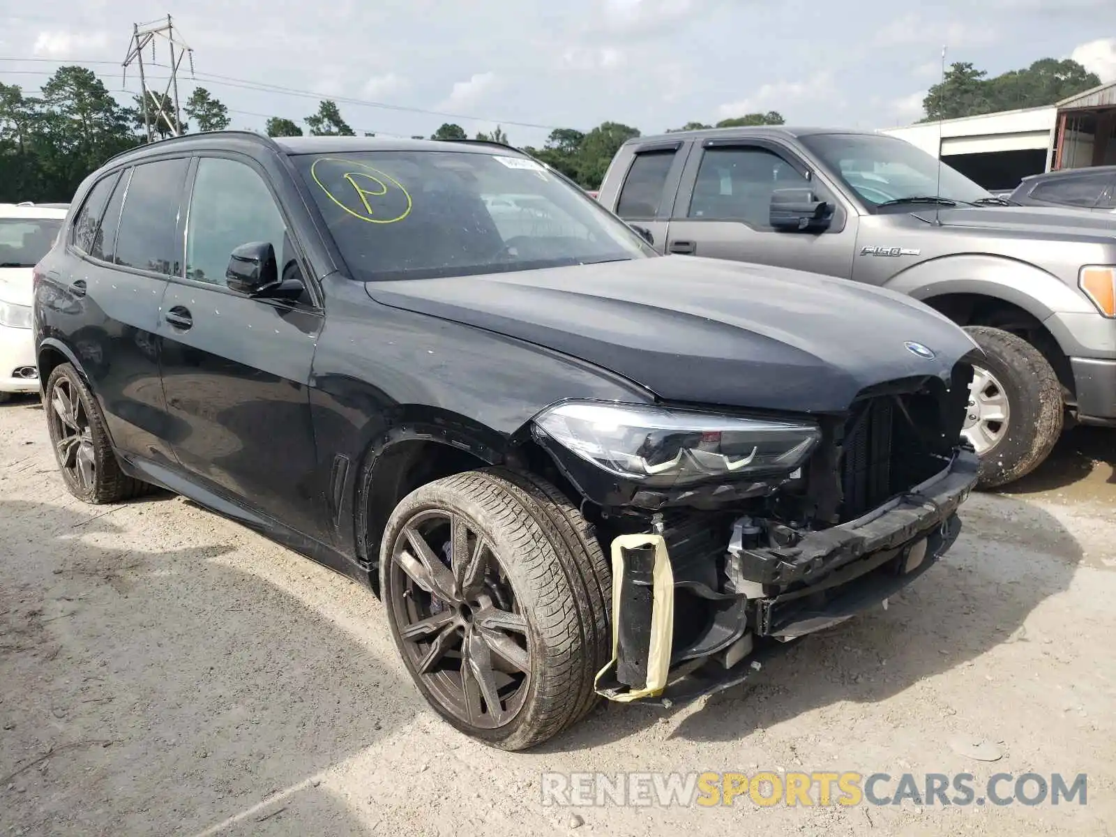 1 Photograph of a damaged car 5UXJU4C07LLE46212 BMW X5 2020