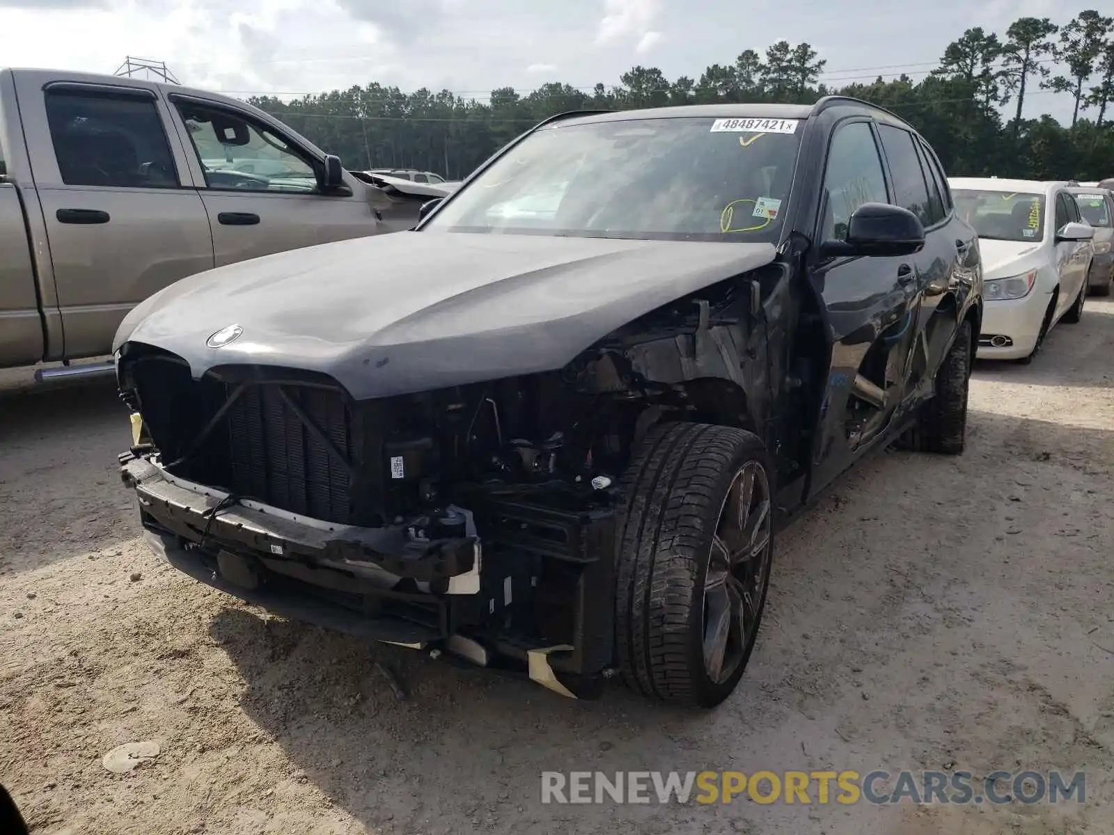 2 Photograph of a damaged car 5UXJU4C07LLE46212 BMW X5 2020