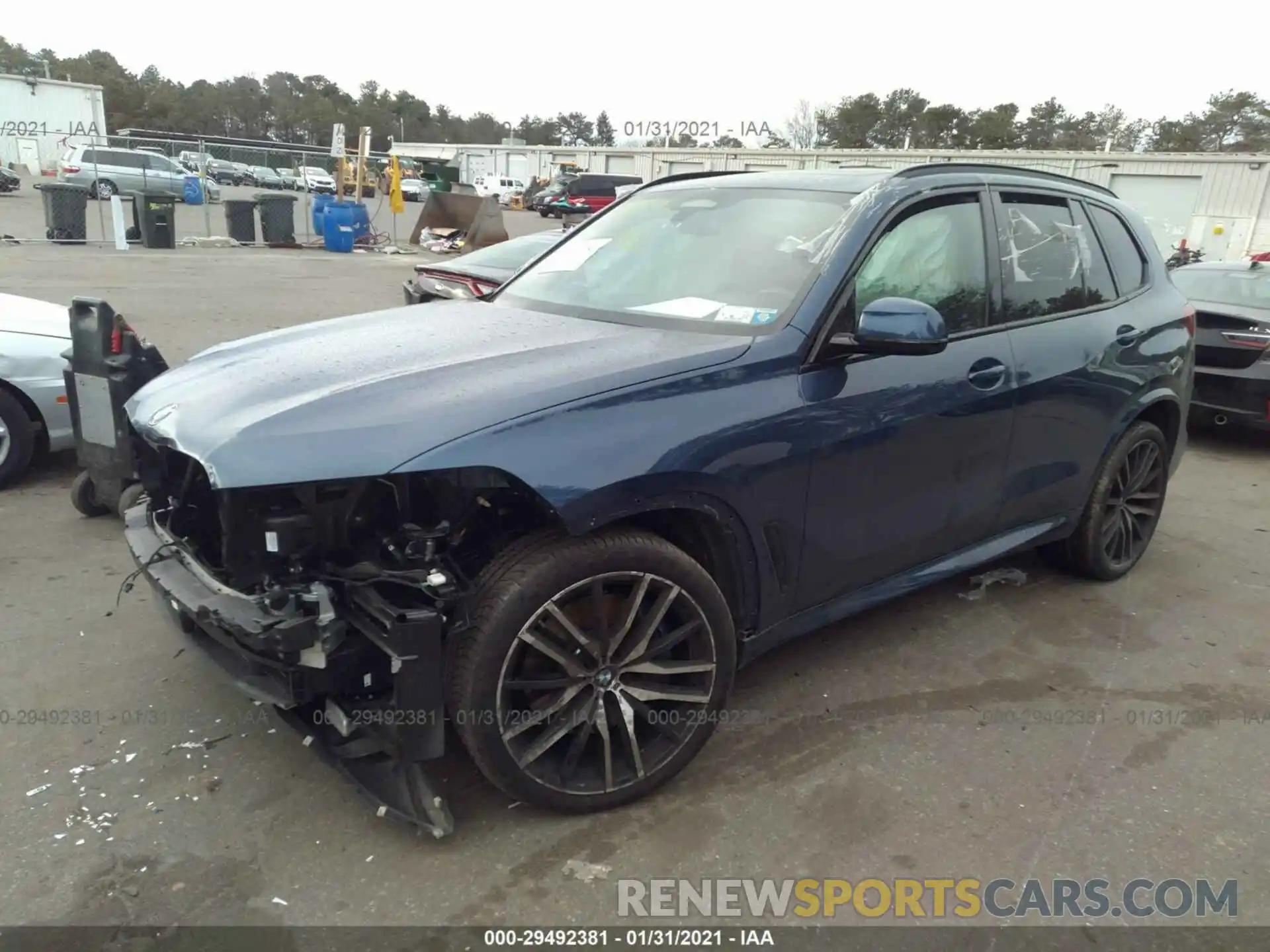 2 Photograph of a damaged car 5UXJU4C08L9C14392 BMW X5 2020