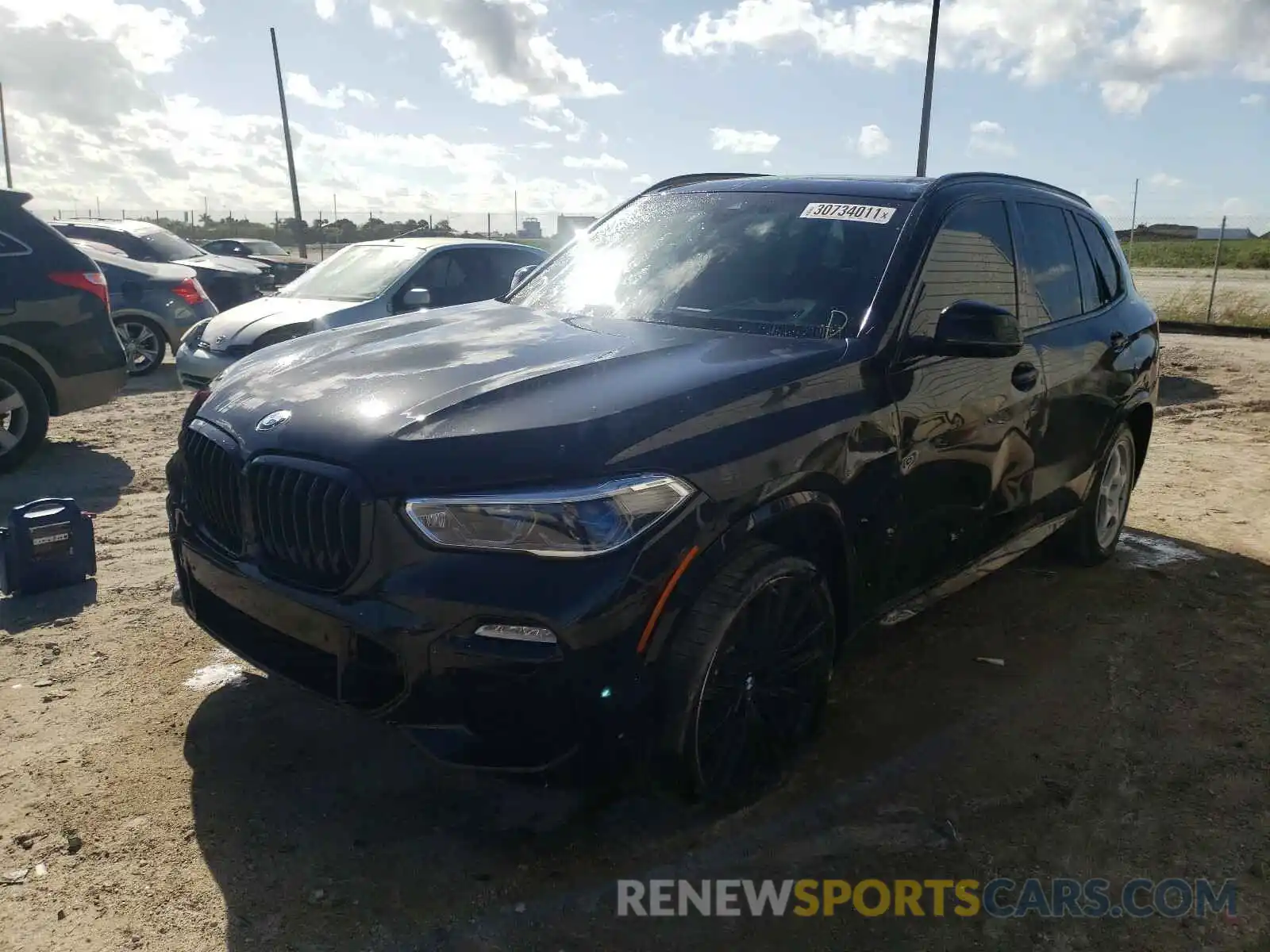 2 Фотография поврежденного автомобиля 5UXJU4C08LL227997 BMW X5 2020