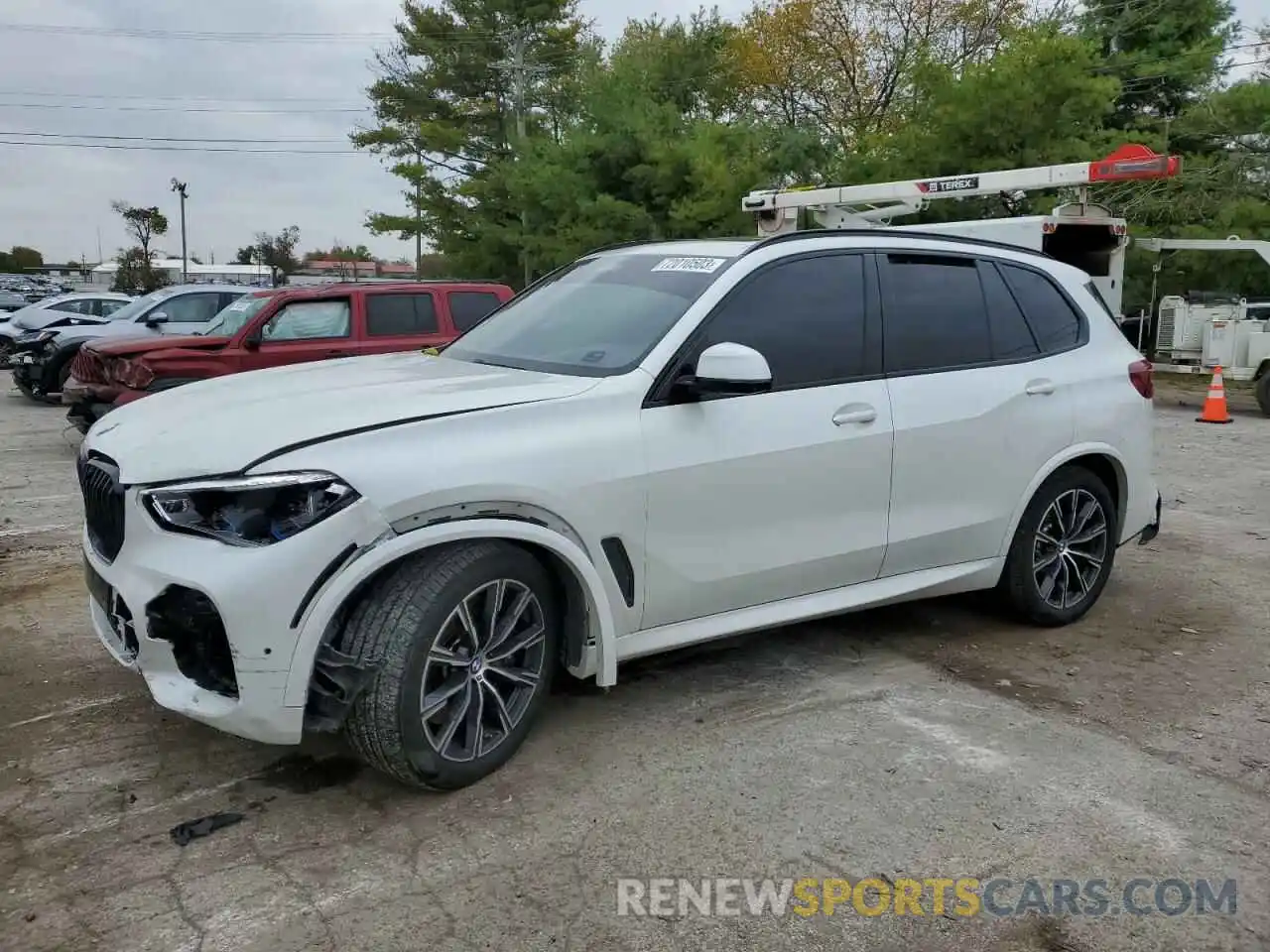 1 Фотография поврежденного автомобиля 5UXJU4C09L9D24092 BMW X5 2020