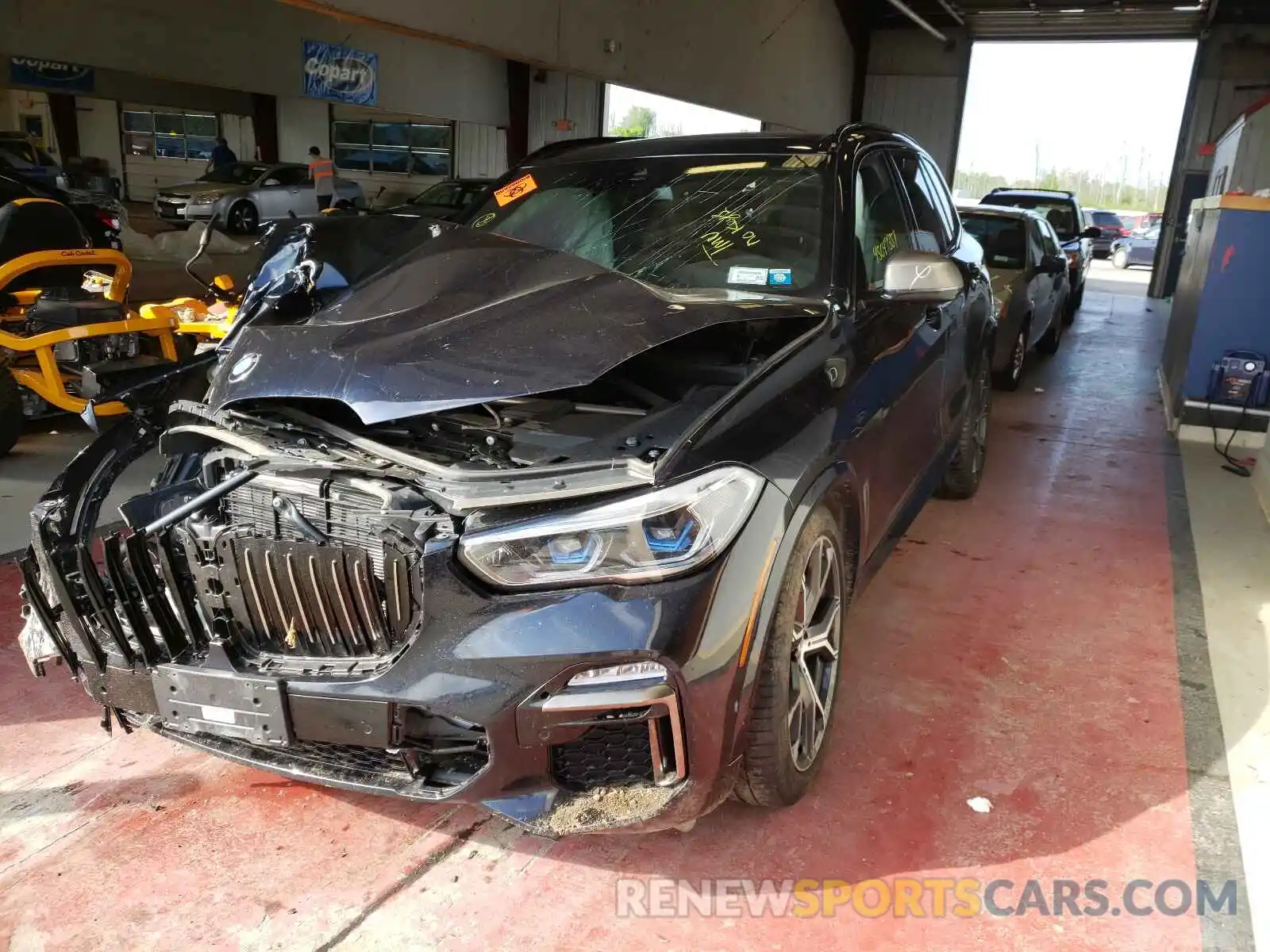 2 Photograph of a damaged car 5UXJU4C09LLE45997 BMW X5 2020