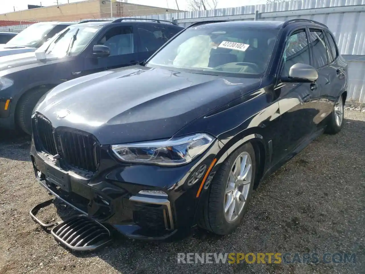 2 Photograph of a damaged car 5UXJU4C0XL9C50844 BMW X5 2020