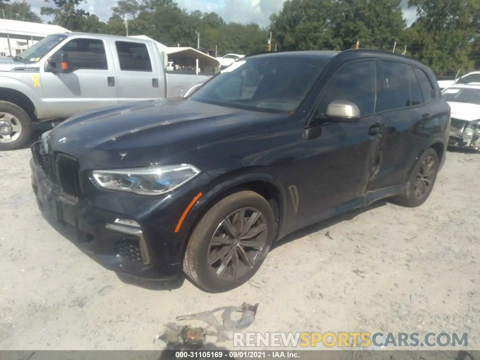 2 Photograph of a damaged car 5UXJU4C0XLLE46088 BMW X5 2020