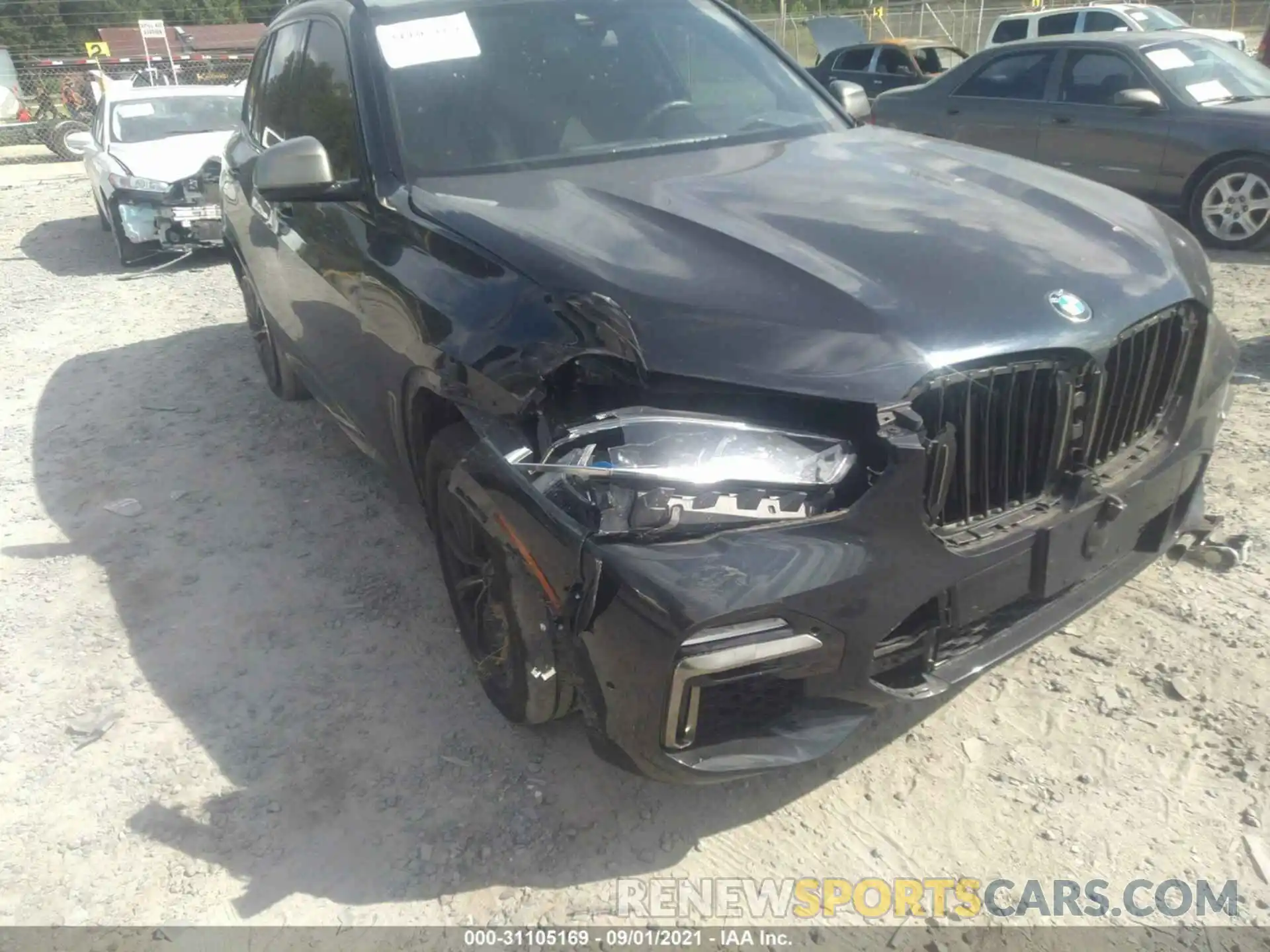 6 Photograph of a damaged car 5UXJU4C0XLLE46088 BMW X5 2020