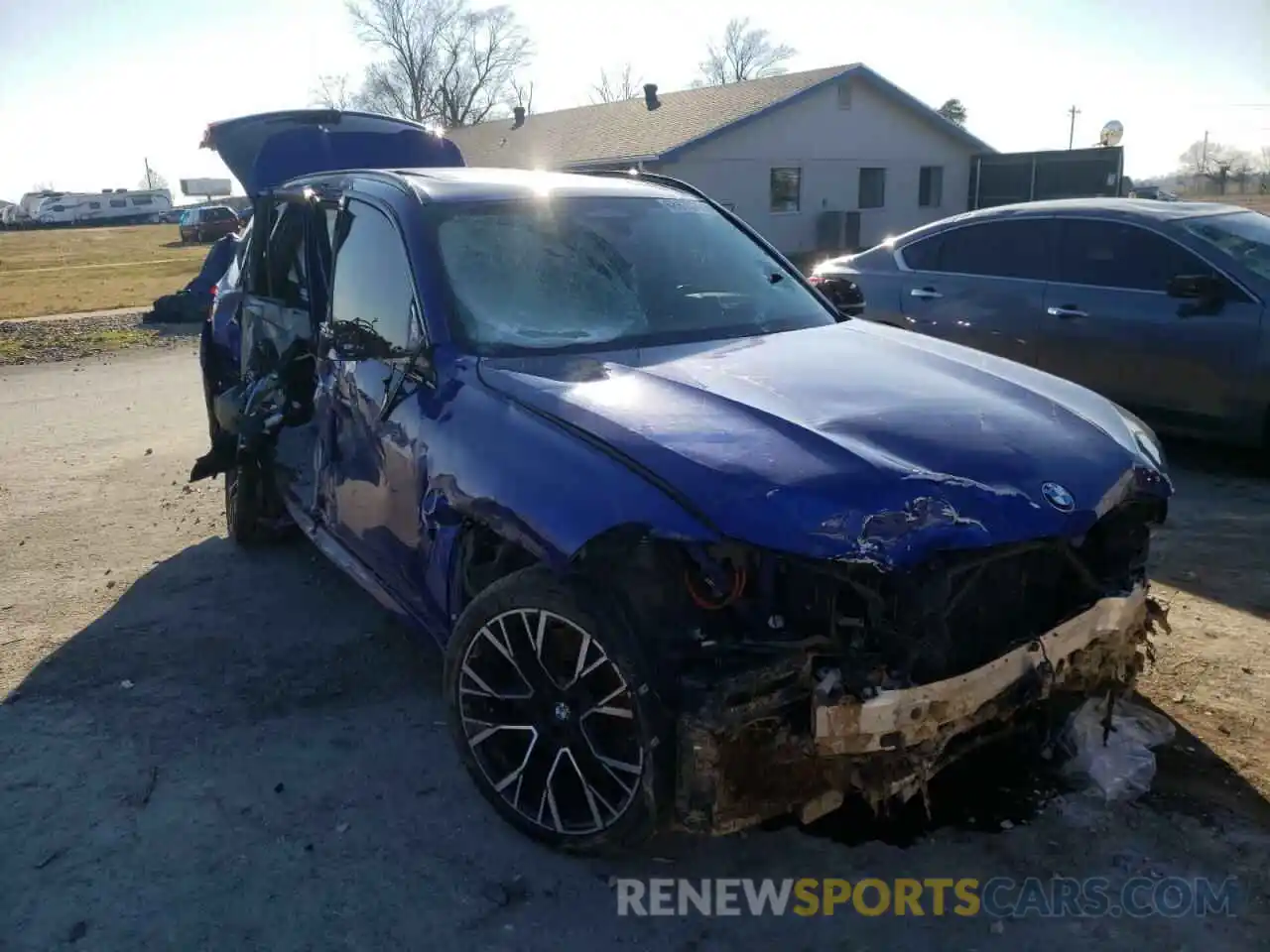 1 Photograph of a damaged car 5YMJU0C07L9C82121 BMW X5 2020