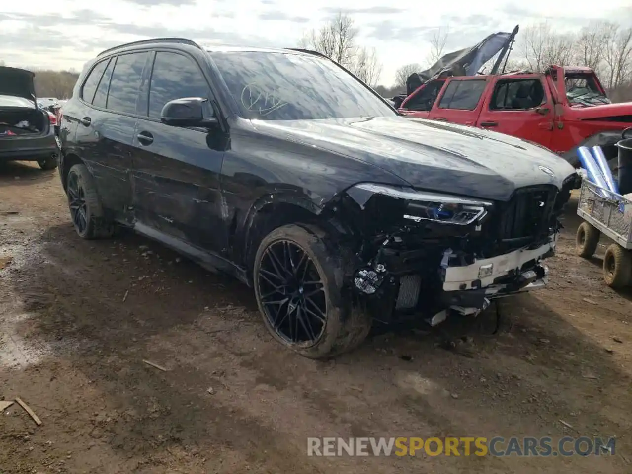 1 Photograph of a damaged car 5YMJU0C0XL9C64230 BMW X5 2020