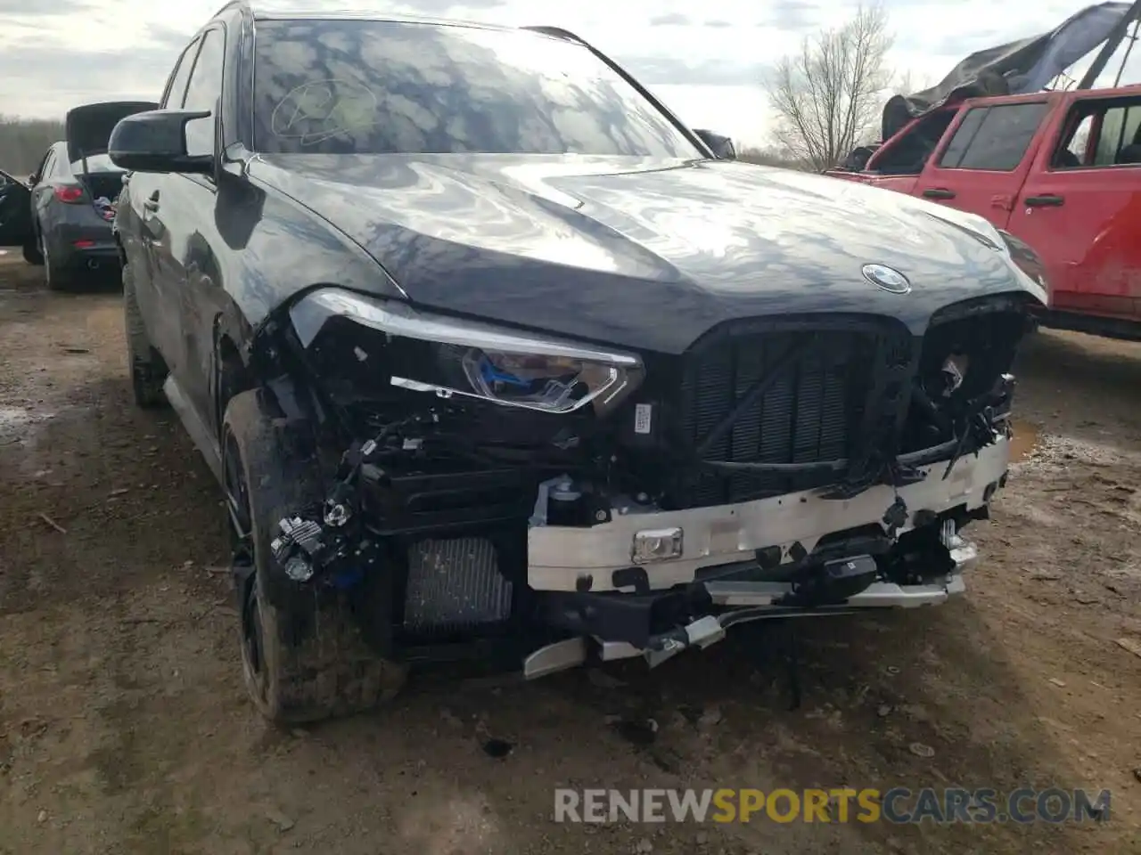 9 Photograph of a damaged car 5YMJU0C0XL9C64230 BMW X5 2020