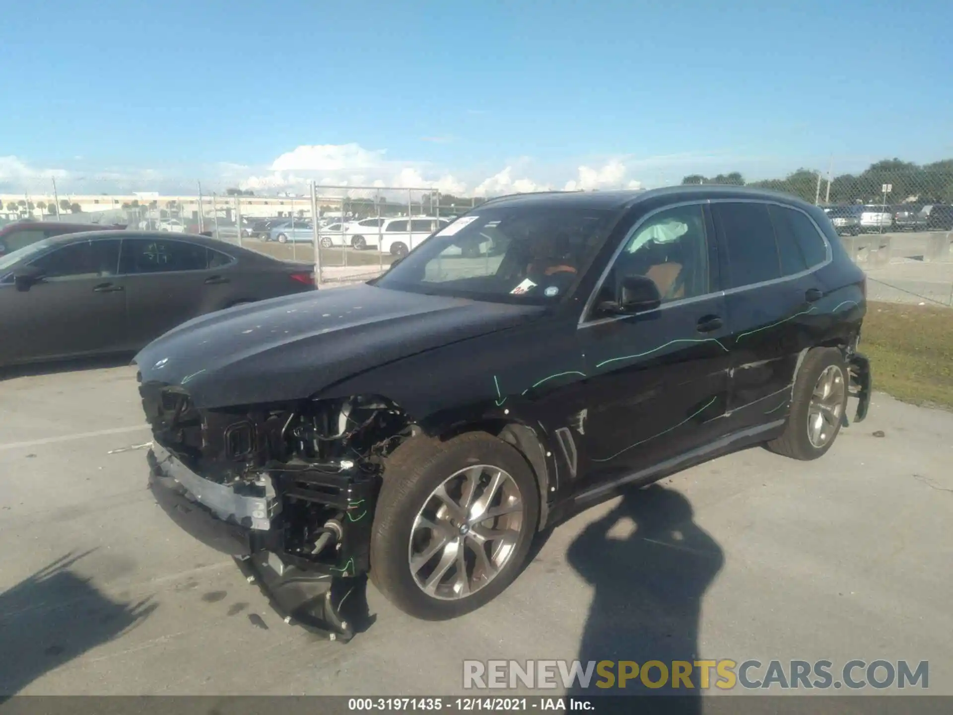 2 Photograph of a damaged car 5UXCR4C00M9D81065 BMW X5 2021