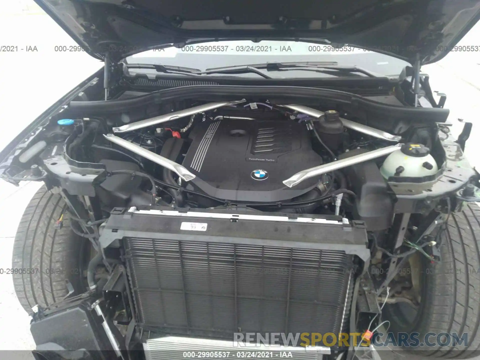 10 Photograph of a damaged car 5UXCR4C00M9F15170 BMW X5 2021