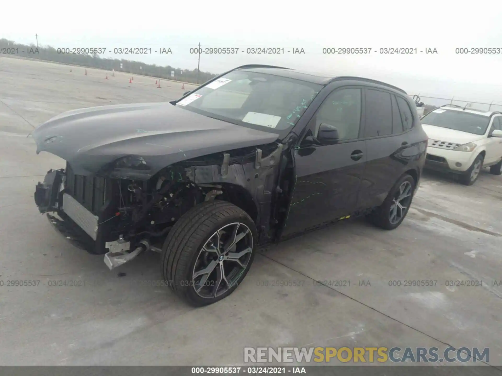 2 Фотография поврежденного автомобиля 5UXCR4C00M9F15170 BMW X5 2021