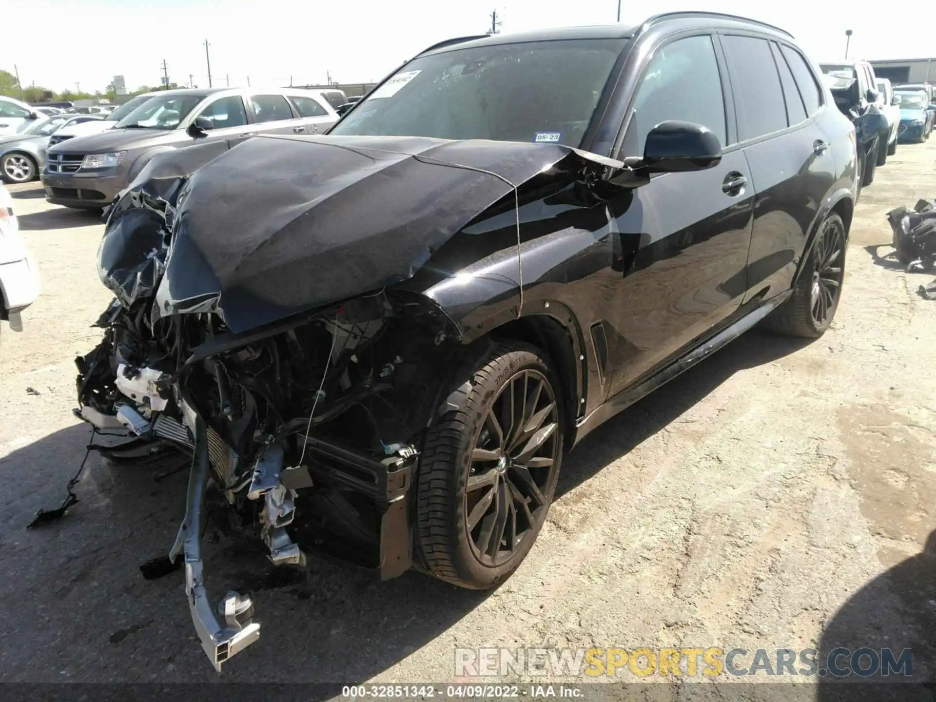 2 Фотография поврежденного автомобиля 5UXCR4C00M9H21721 BMW X5 2021