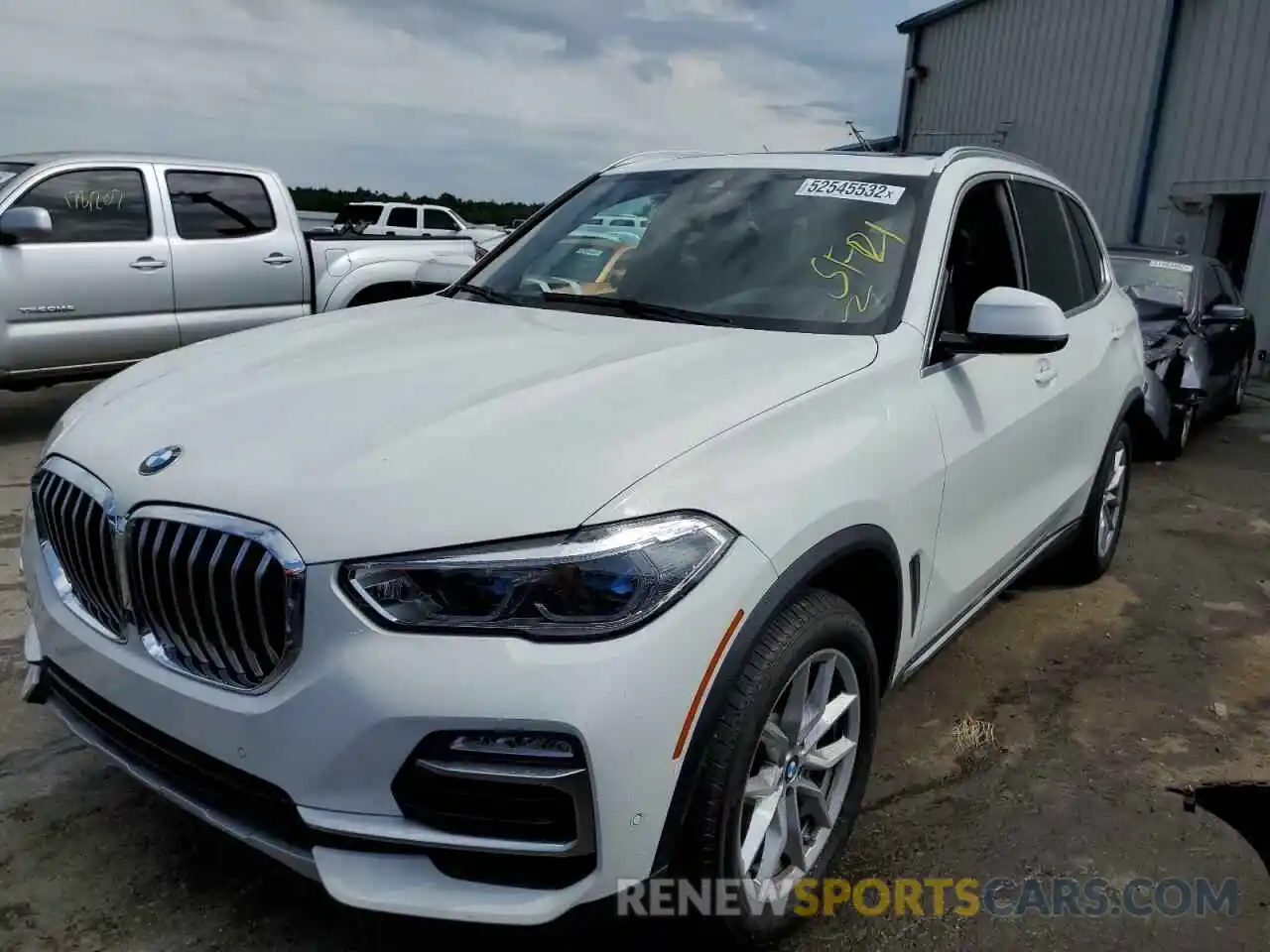 2 Photograph of a damaged car 5UXCR4C01M9F08700 BMW X5 2021