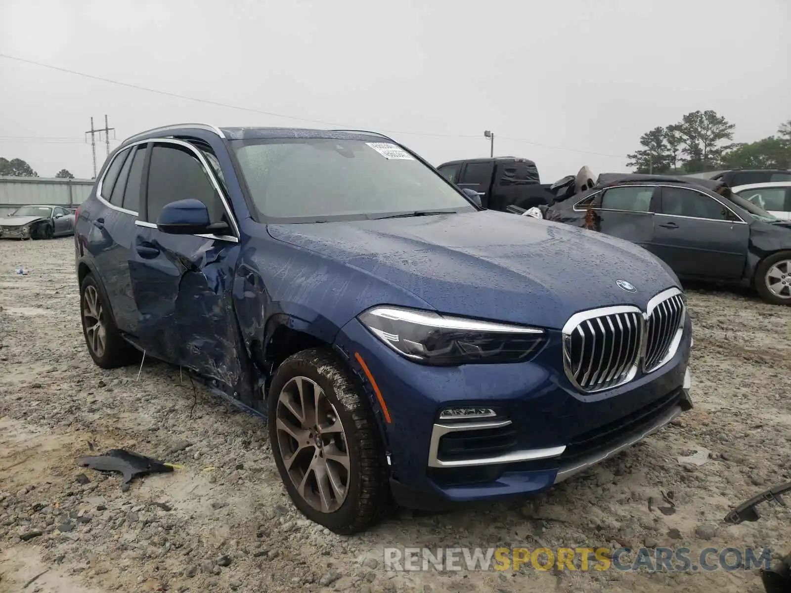 1 Photograph of a damaged car 5UXCR4C01M9F10155 BMW X5 2021