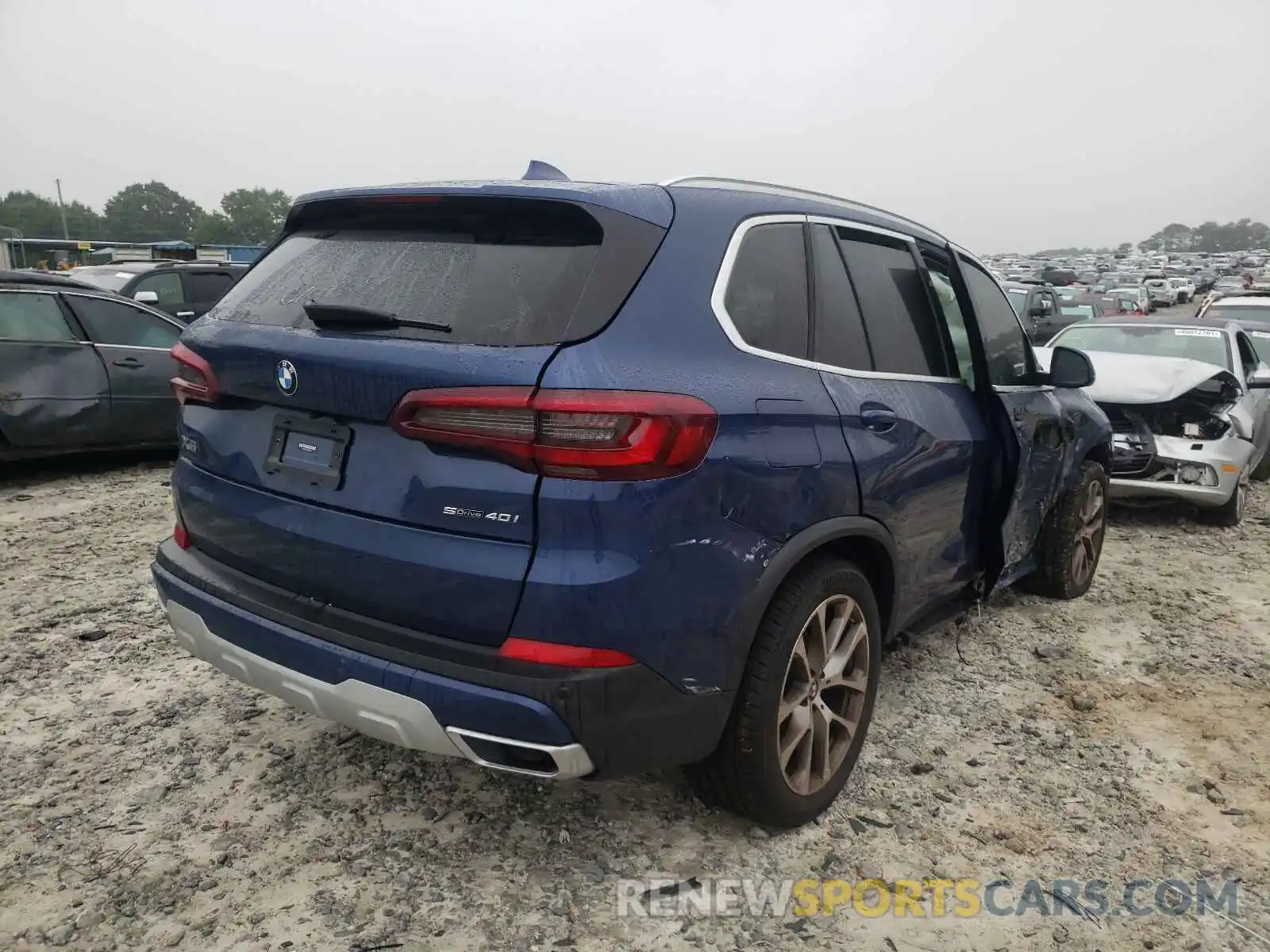 4 Фотография поврежденного автомобиля 5UXCR4C01M9F10155 BMW X5 2021