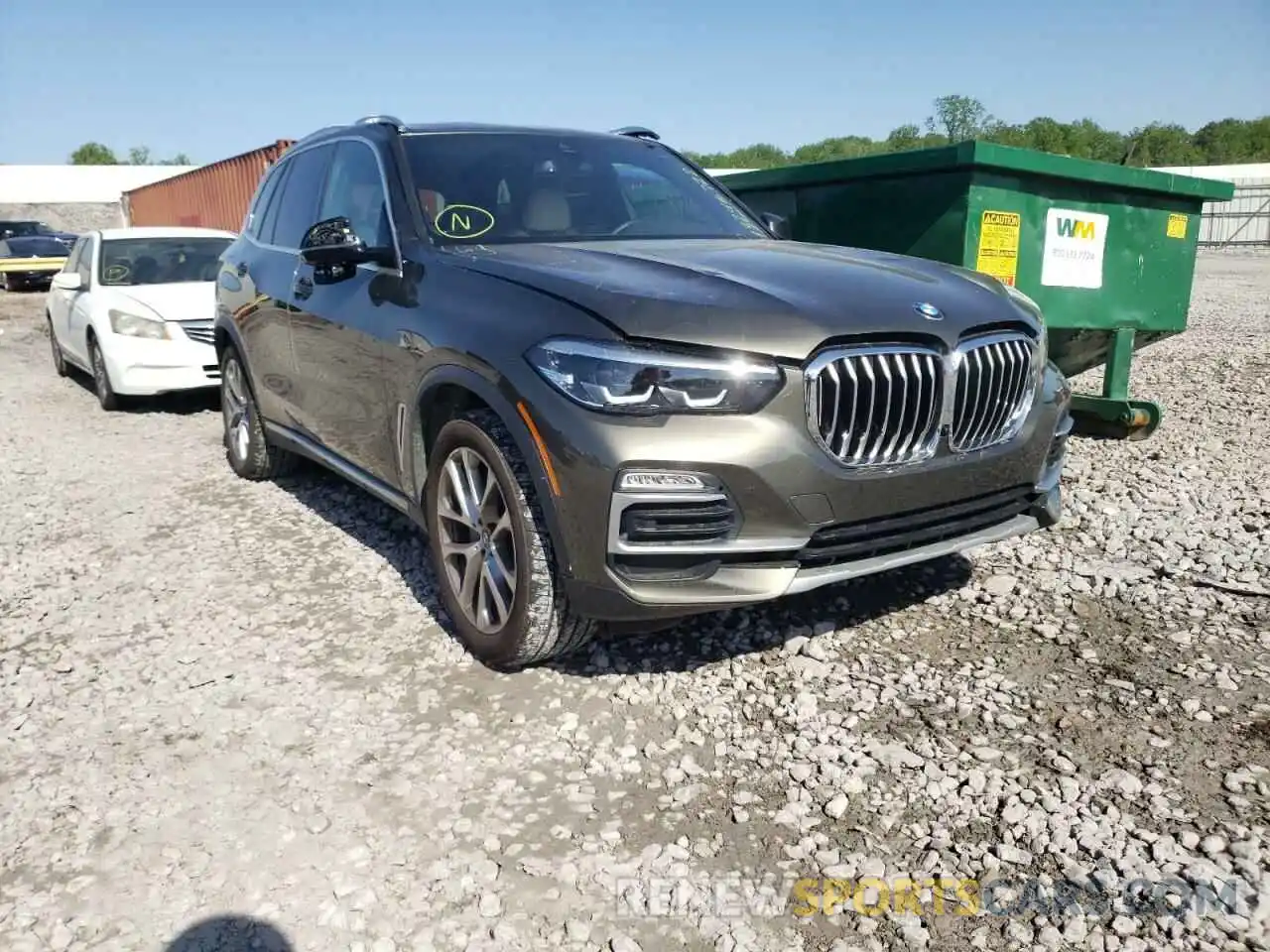 1 Photograph of a damaged car 5UXCR4C01M9G73016 BMW X5 2021