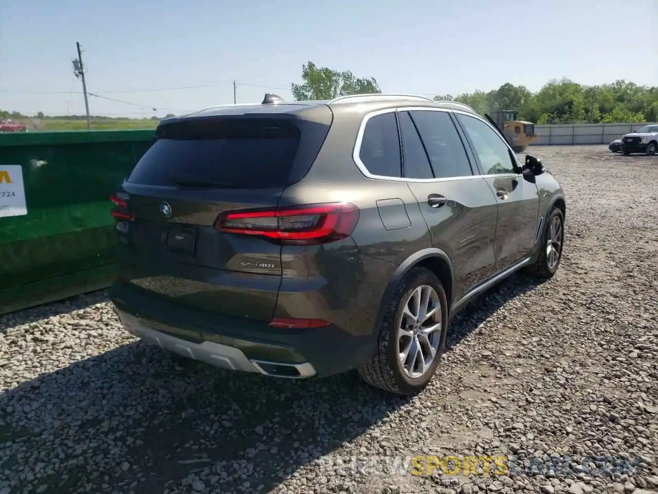 4 Photograph of a damaged car 5UXCR4C01M9G73016 BMW X5 2021