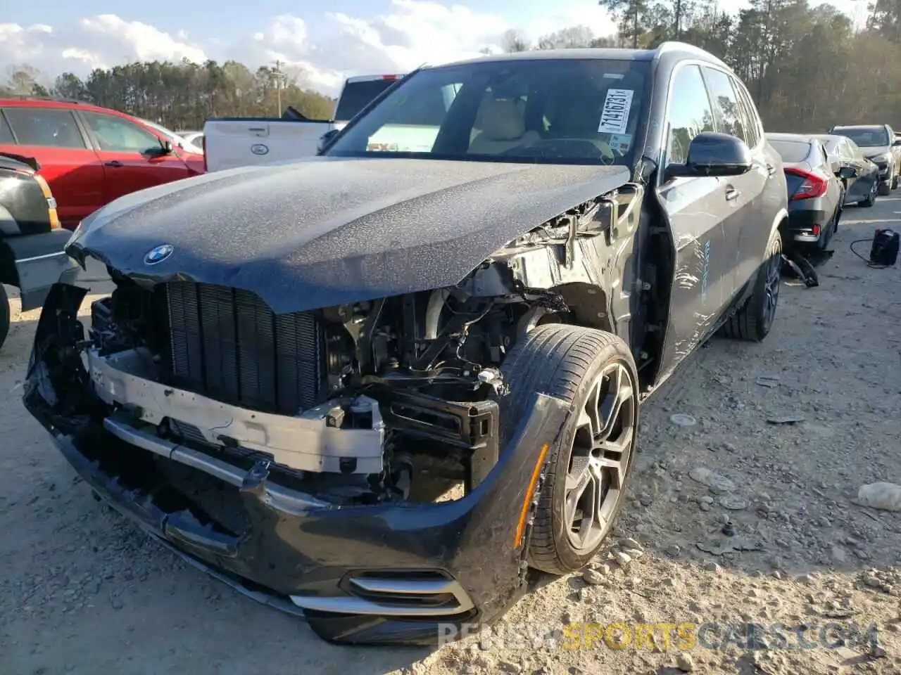 2 Фотография поврежденного автомобиля 5UXCR4C02M9E05964 BMW X5 2021