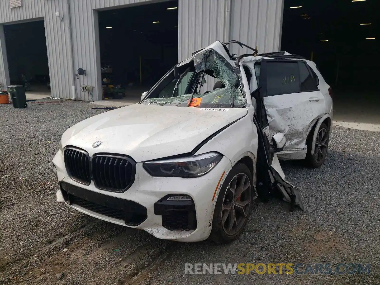 2 Photograph of a damaged car 5UXCR4C02M9F06888 BMW X5 2021