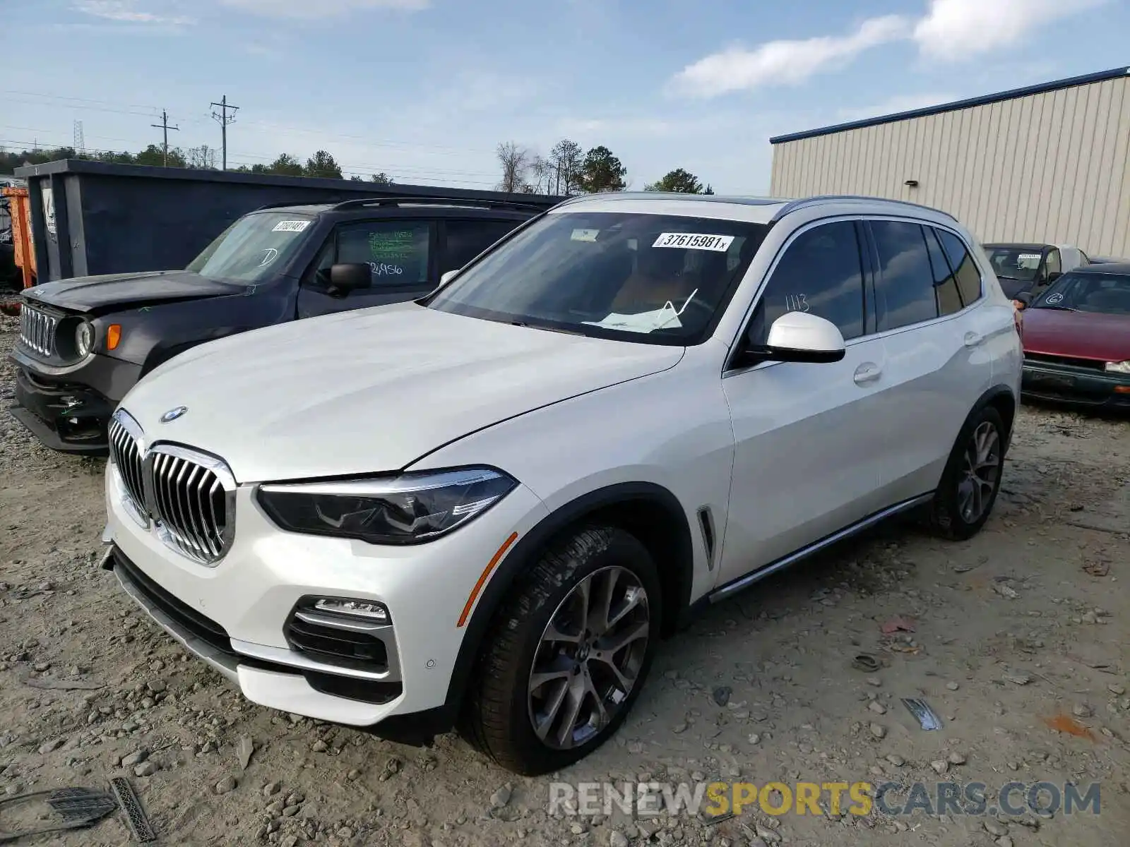 2 Фотография поврежденного автомобиля 5UXCR4C02M9F21715 BMW X5 2021