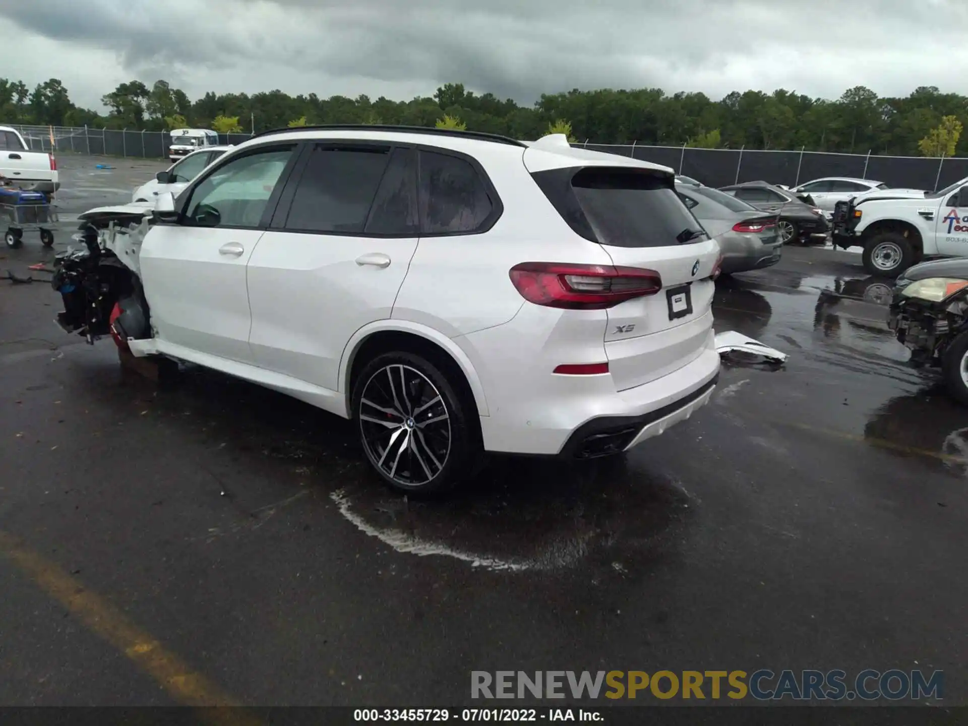 3 Фотография поврежденного автомобиля 5UXCR4C02M9G34385 BMW X5 2021