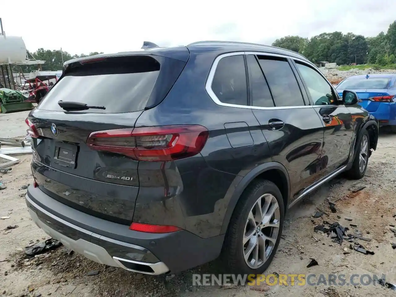 4 Фотография поврежденного автомобиля 5UXCR4C02M9H11823 BMW X5 2021