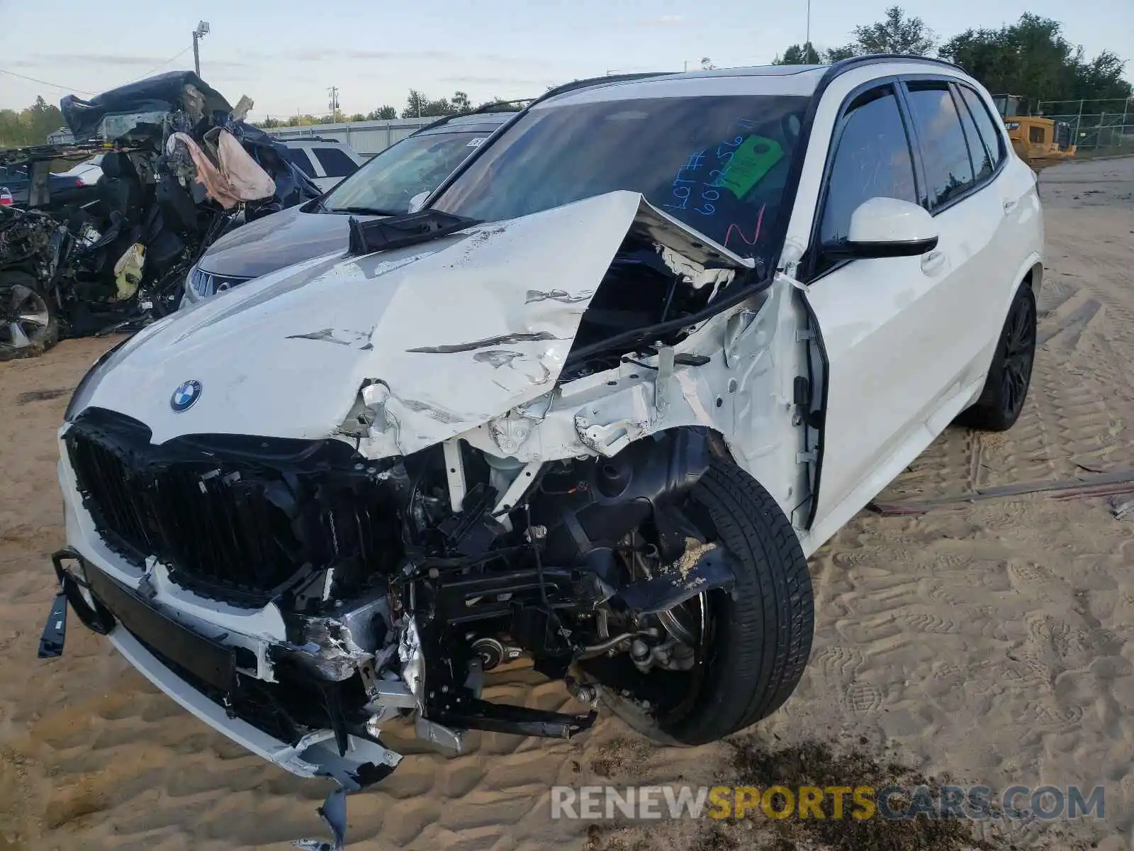 2 Photograph of a damaged car 5UXCR4C02M9H36107 BMW X5 2021