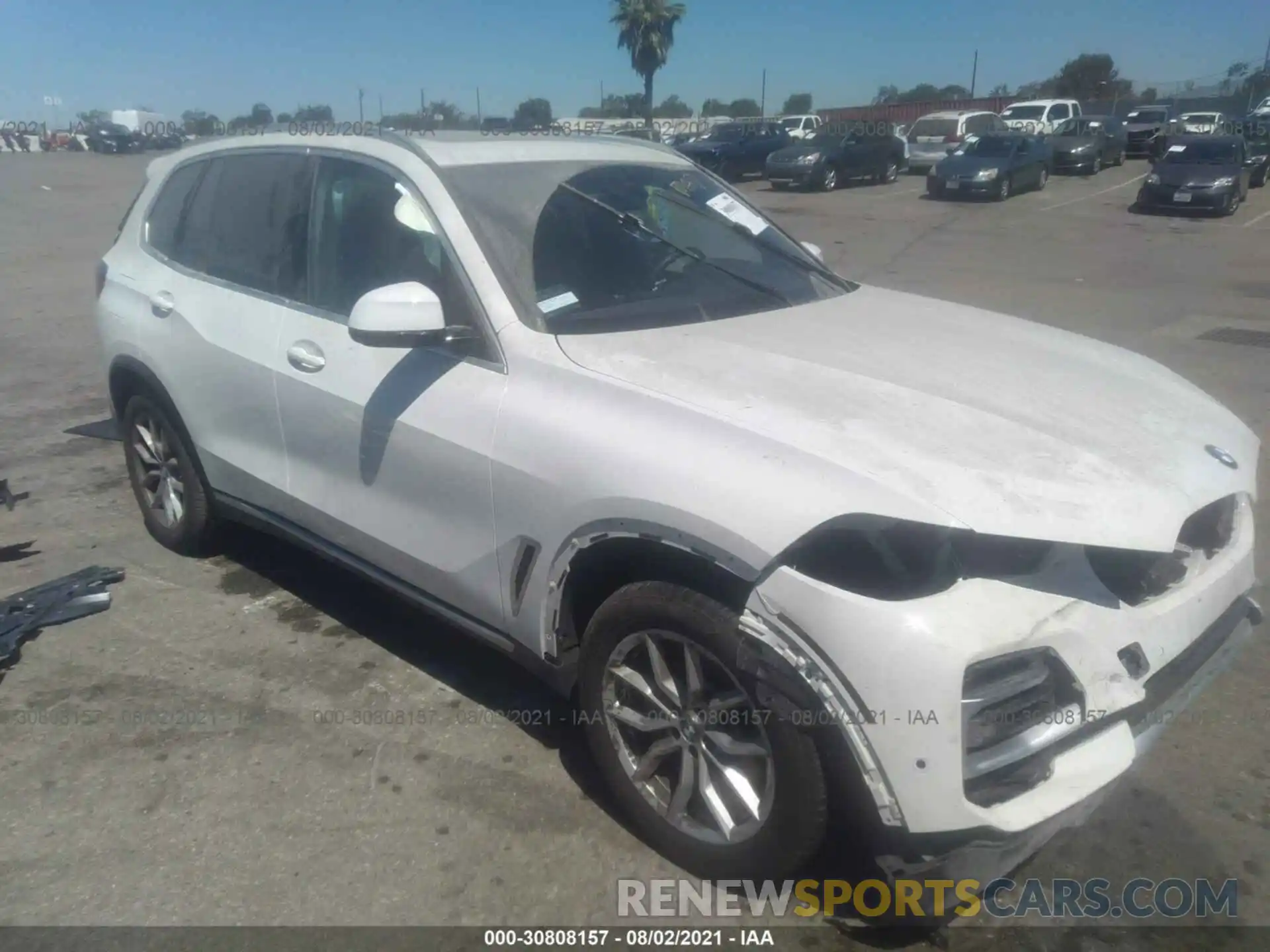 1 Photograph of a damaged car 5UXCR4C03M9E28735 BMW X5 2021