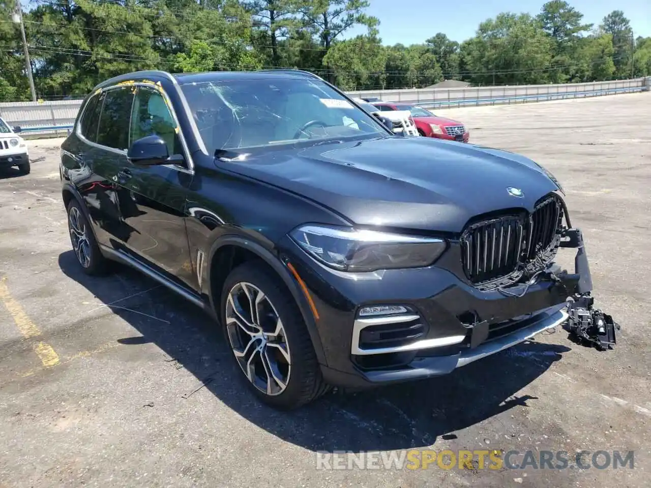 1 Photograph of a damaged car 5UXCR4C03M9E64117 BMW X5 2021