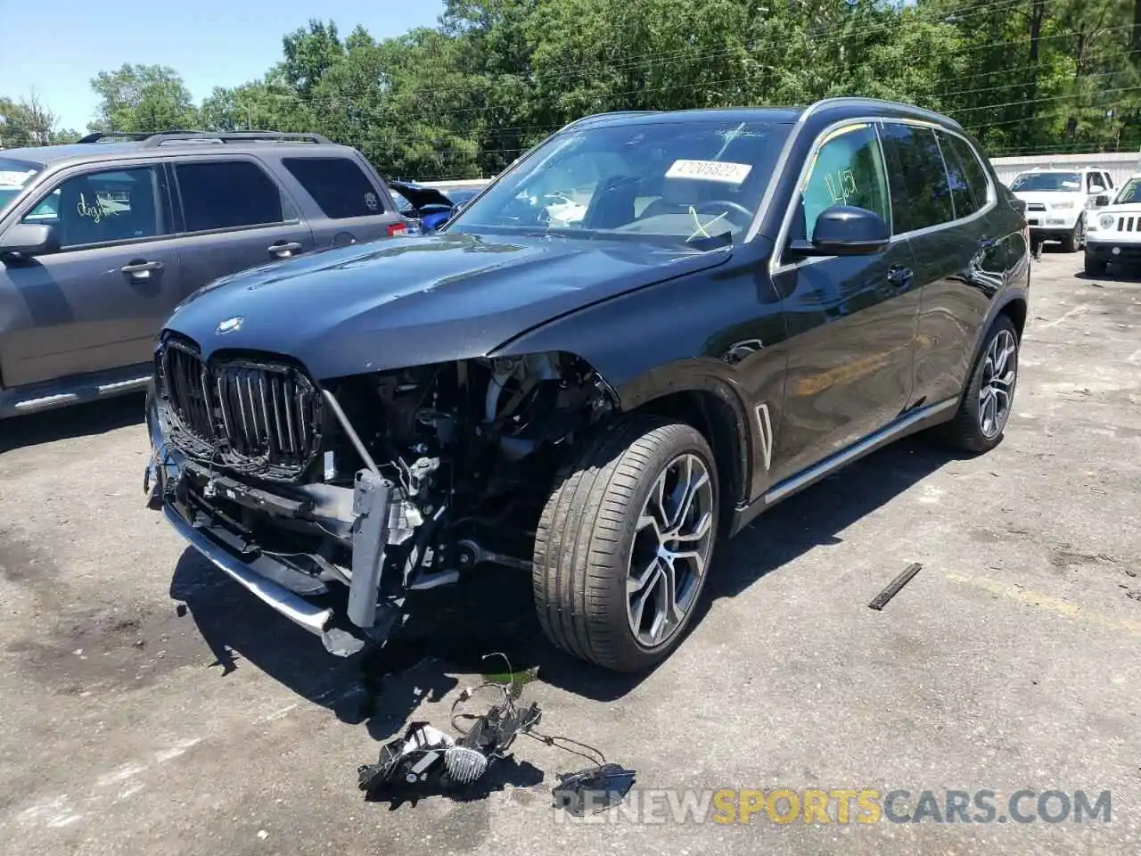 2 Photograph of a damaged car 5UXCR4C03M9E64117 BMW X5 2021