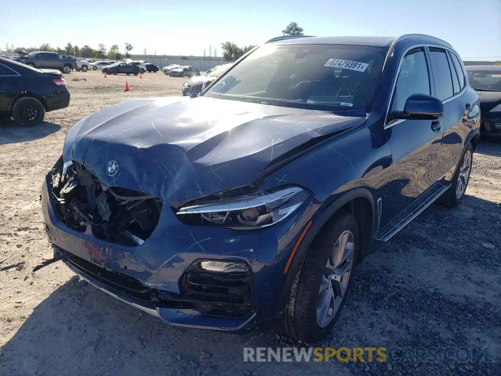 2 Photograph of a damaged car 5UXCR4C03M9E68376 BMW X5 2021