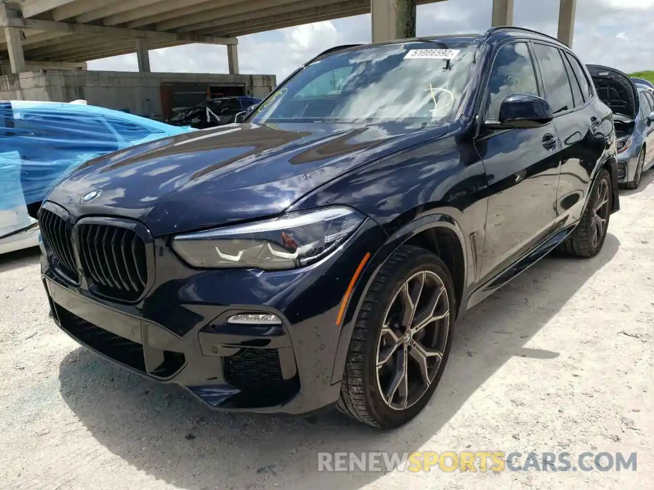 2 Photograph of a damaged car 5UXCR4C03M9F32805 BMW X5 2021