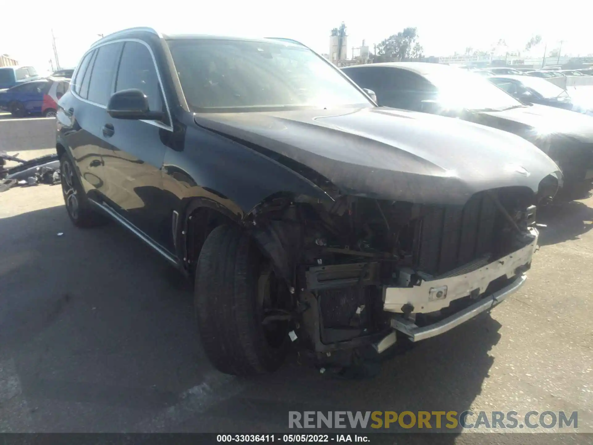 1 Photograph of a damaged car 5UXCR4C03M9F77372 BMW X5 2021