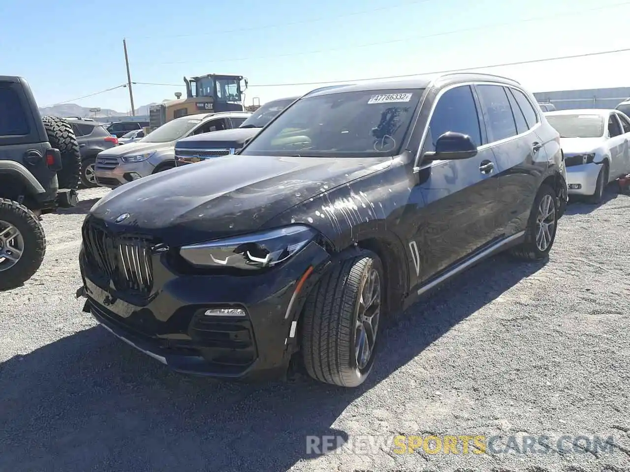 2 Photograph of a damaged car 5UXCR4C03M9G16364 BMW X5 2021